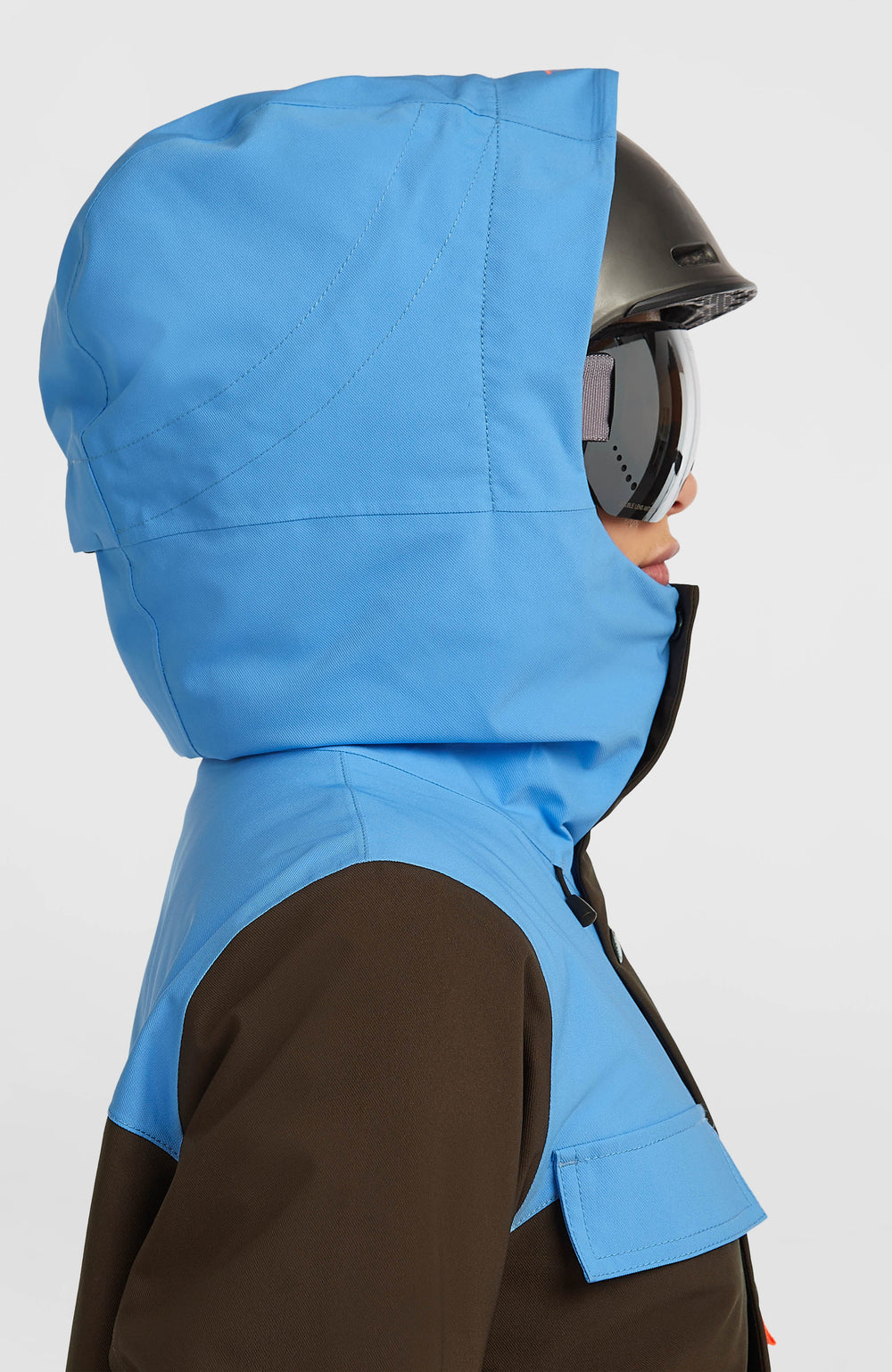 FWC'Peak Pro Snow Jacket Women - Blue Poppy Colour Block