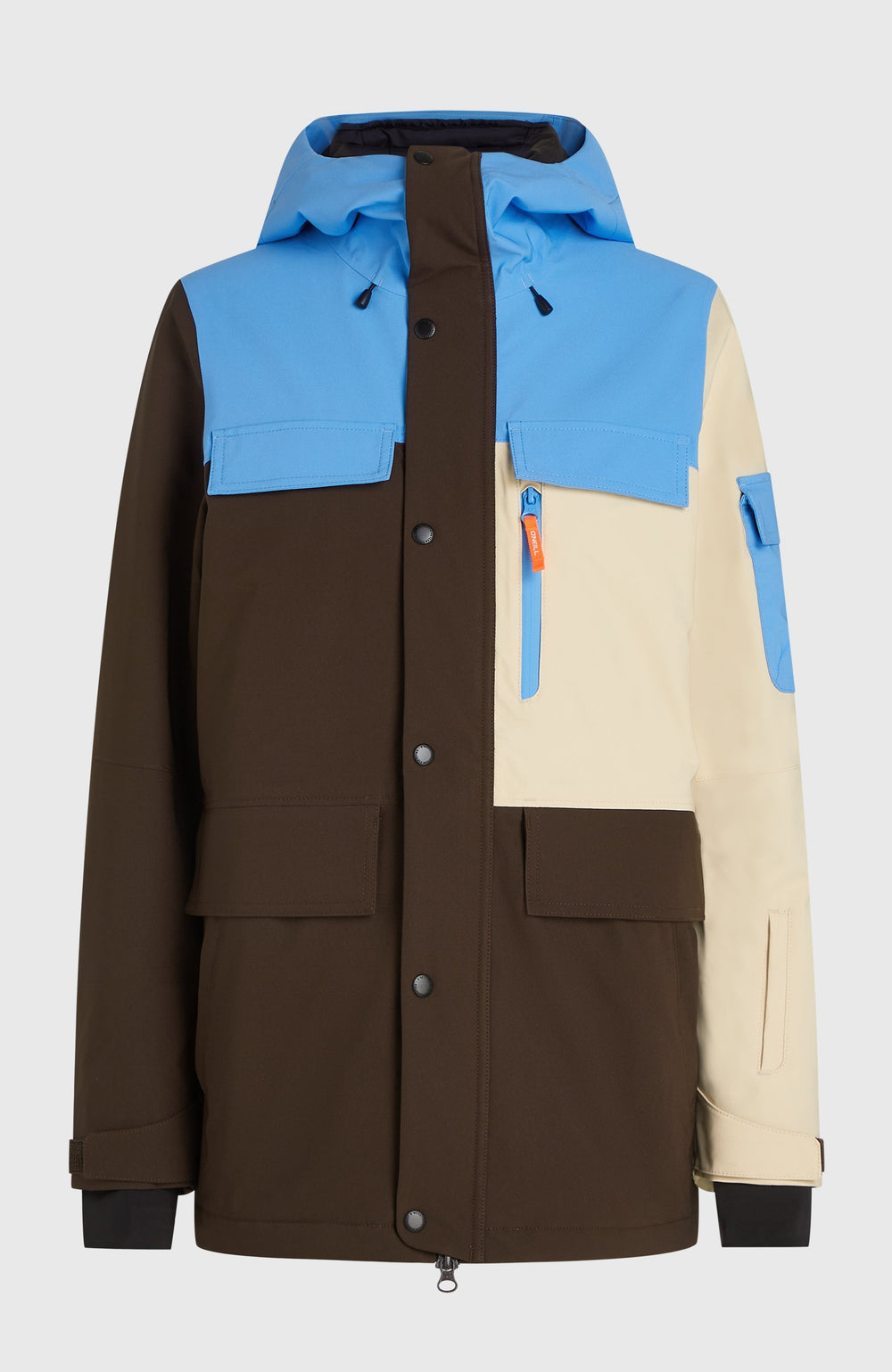 FWC'Peak Pro Snow Jacket Women - Blue Poppy Colour Block