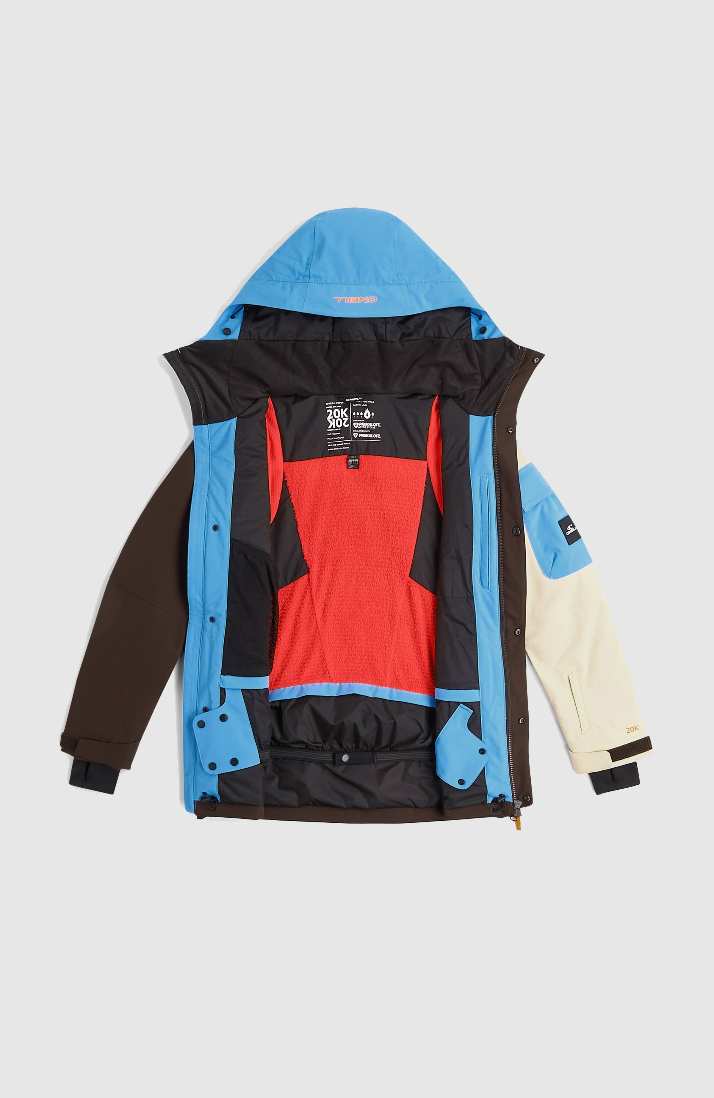 FWC'Peak Pro Snow Jacket Women - Blue Poppy Colour Block