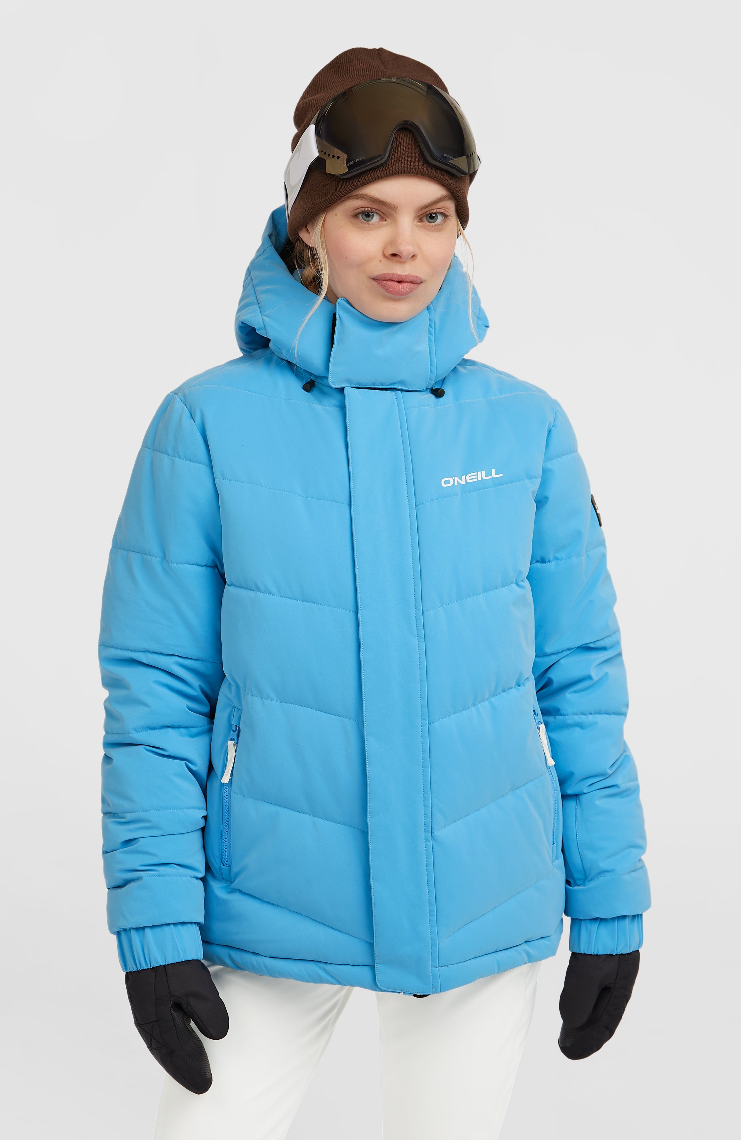 FWC'Cruz Hybrid Puffer Snow Jacket Women - Blue Poppy