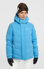 FWC'Cruz Hybrid Puffer Snow Jacket Women - Blue Poppy