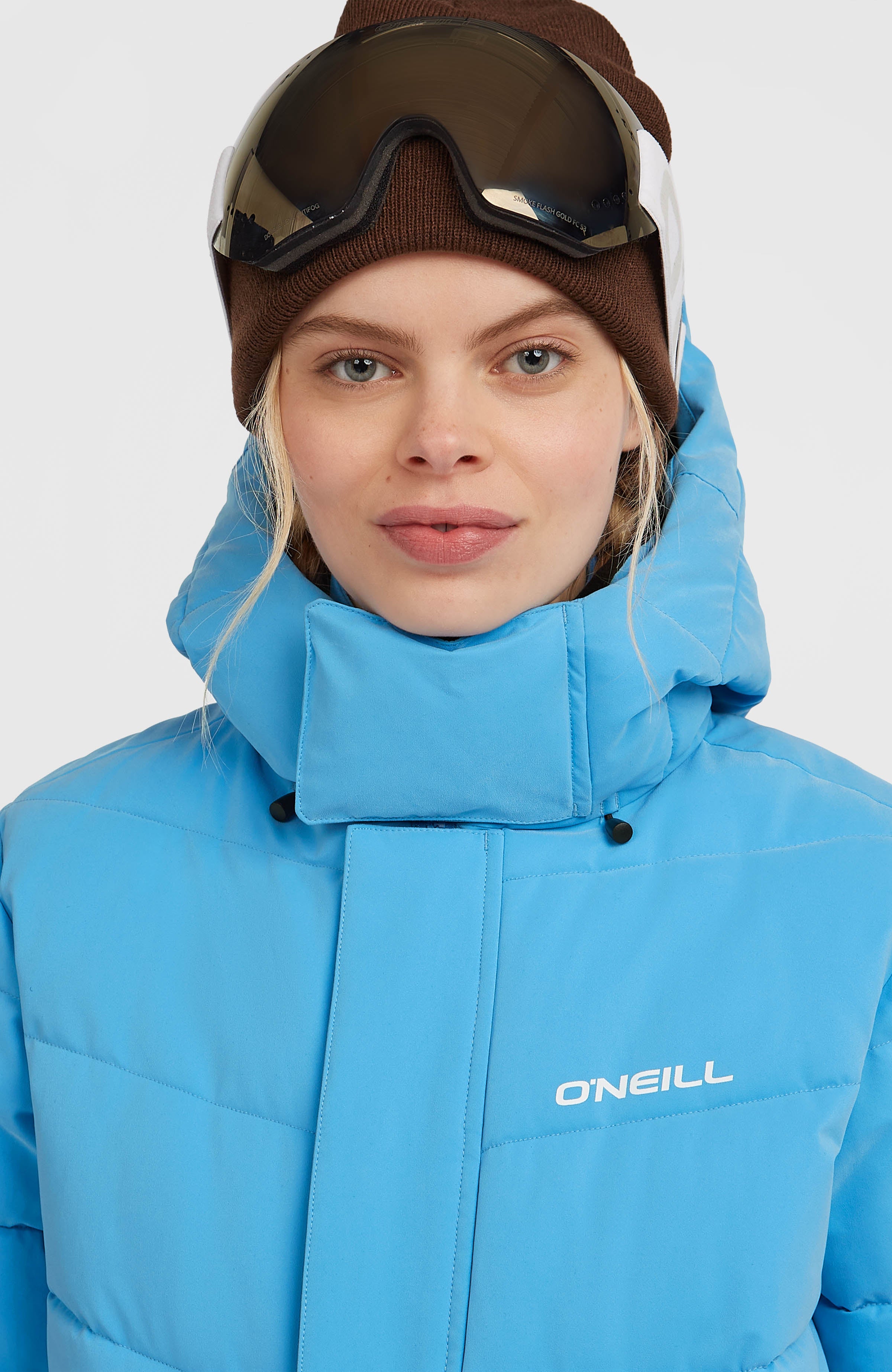 FWC'Cruz Hybrid Puffer Snow Jacket Women - Blue Poppy