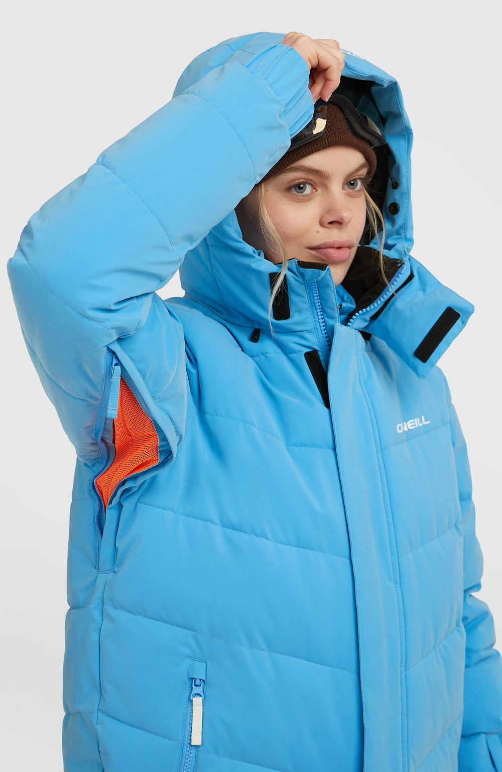 FWC'Cruz Hybrid Puffer Snow Jacket Women - Blue Poppy