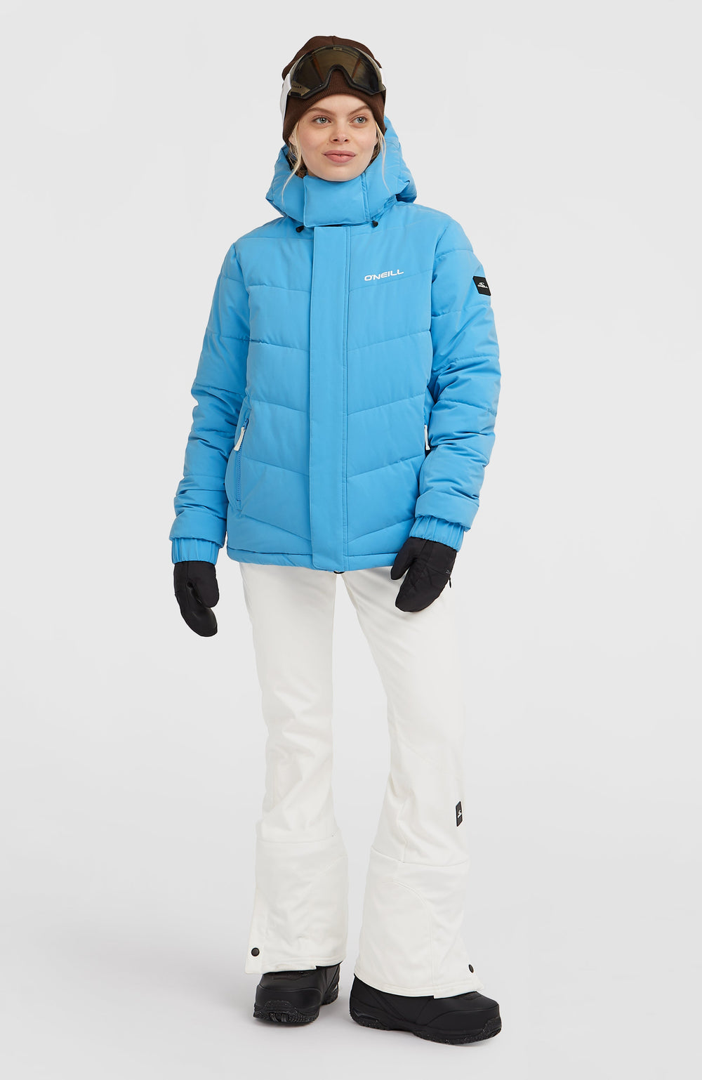 FWC'Cruz Hybrid Puffer Snow Jacket Women - Blue Poppy
