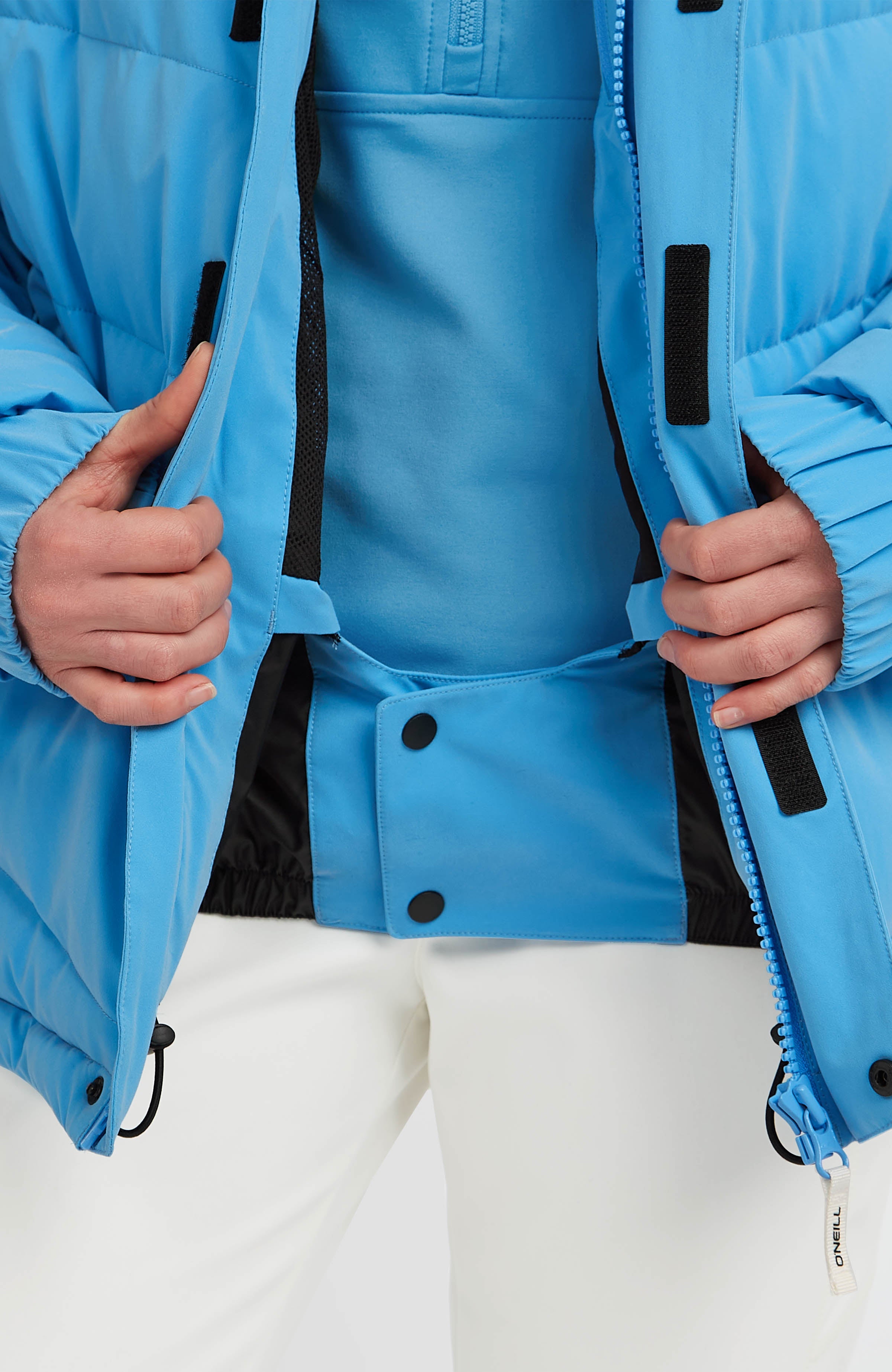 FWC'Cruz Hybrid Puffer Snow Jacket Women - Blue Poppy