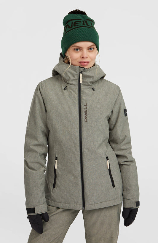 FWC'Cruz Melange Snow Jacket Women - Macaron