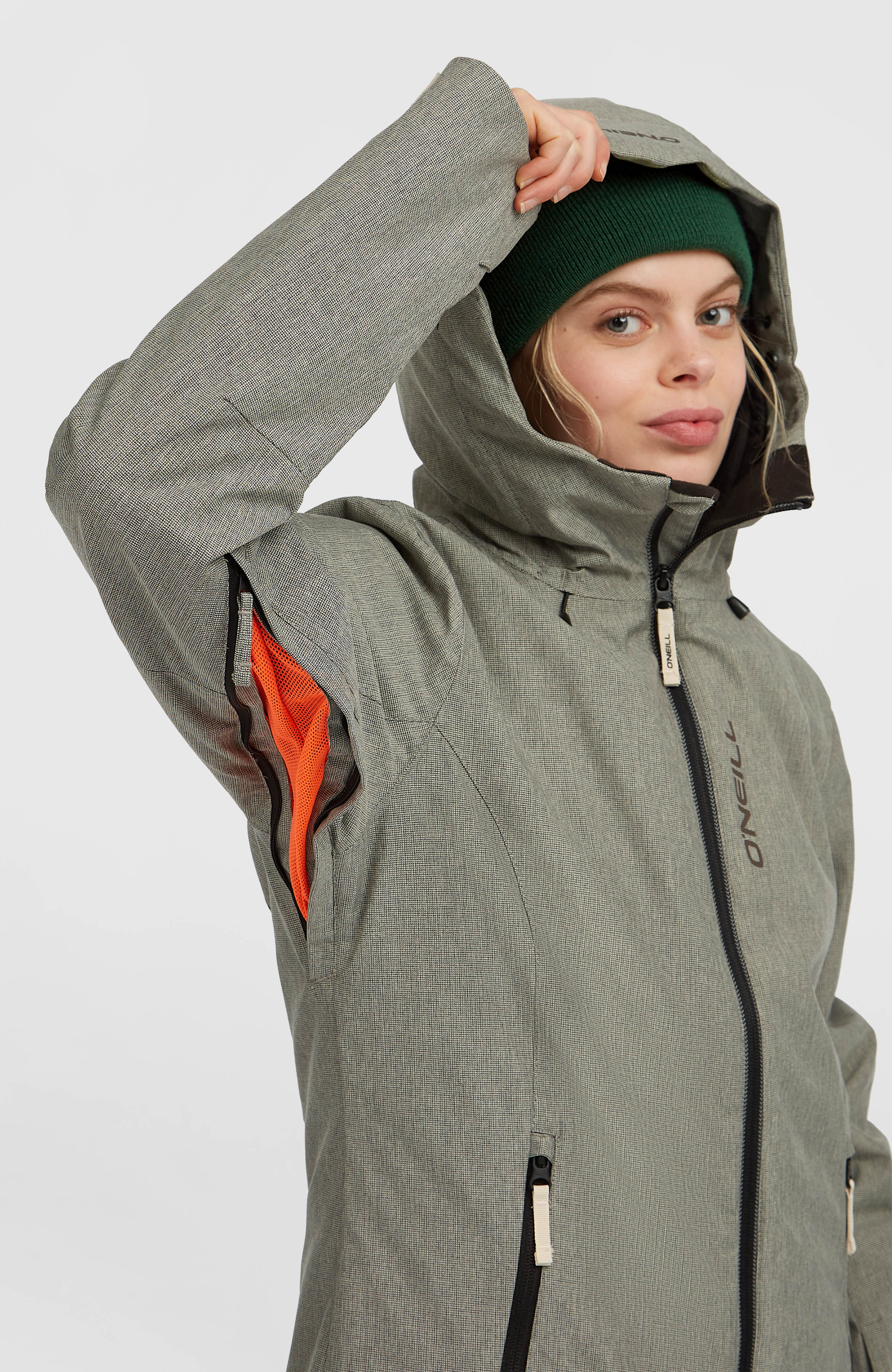 FWC'Cruz Melange Snow Jacket Women - Macaron