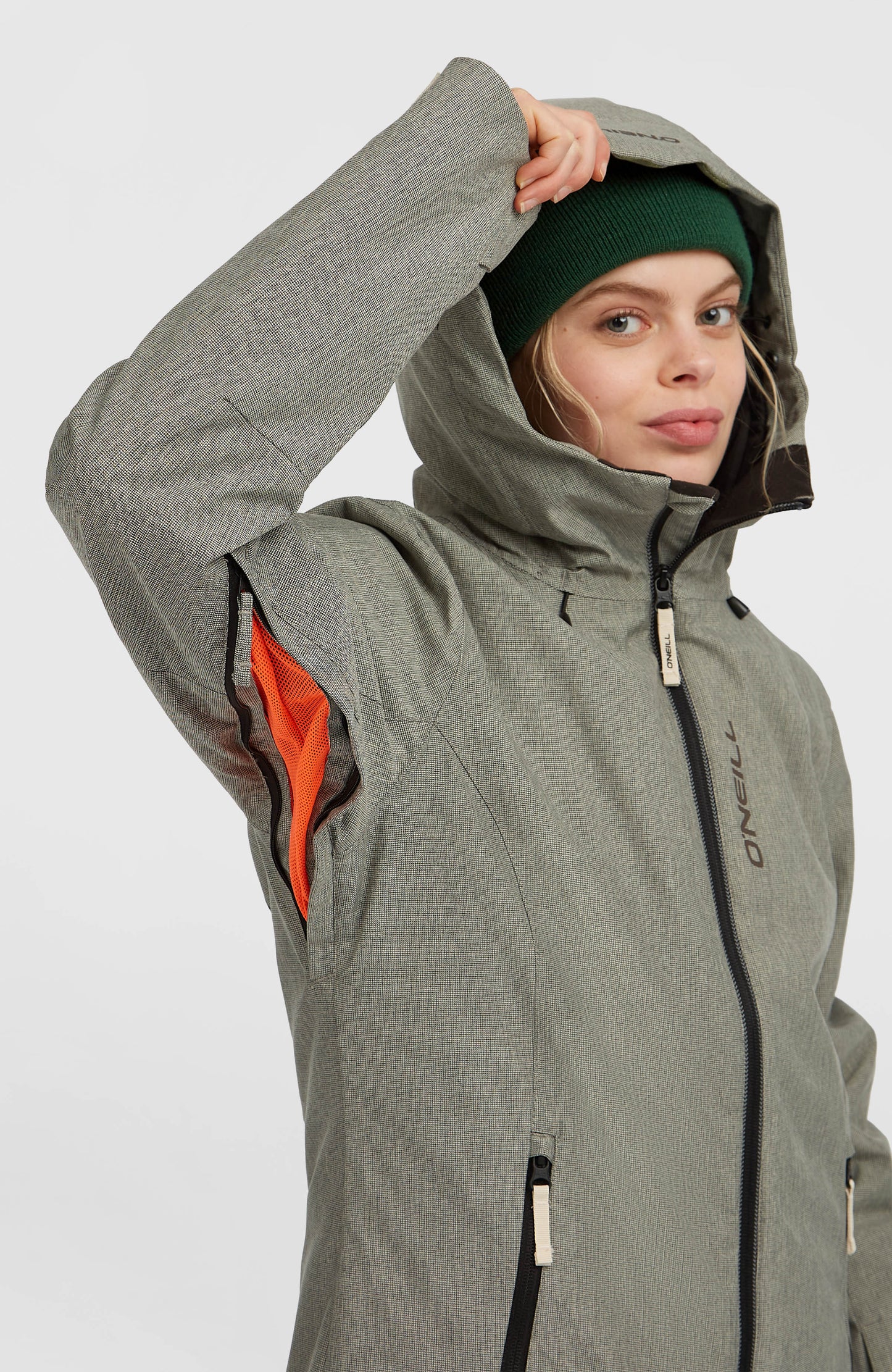 FWC'Cruz Melange Snow Jacket Women - Macaron