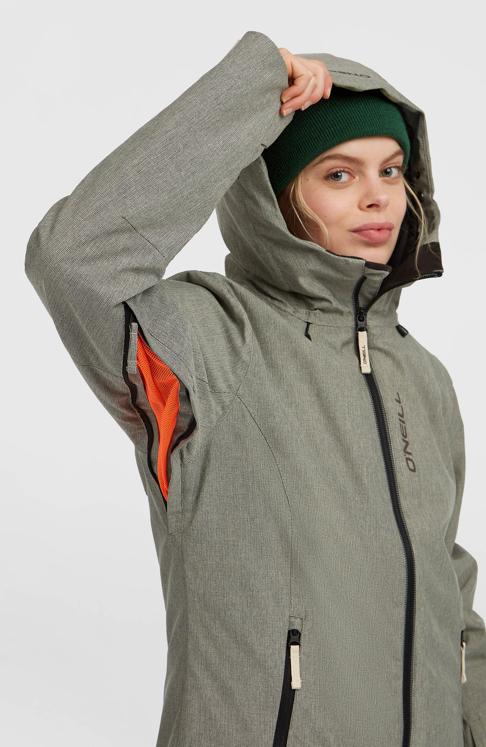 FWC'Cruz Melange Snow Jacket Women - Macaron