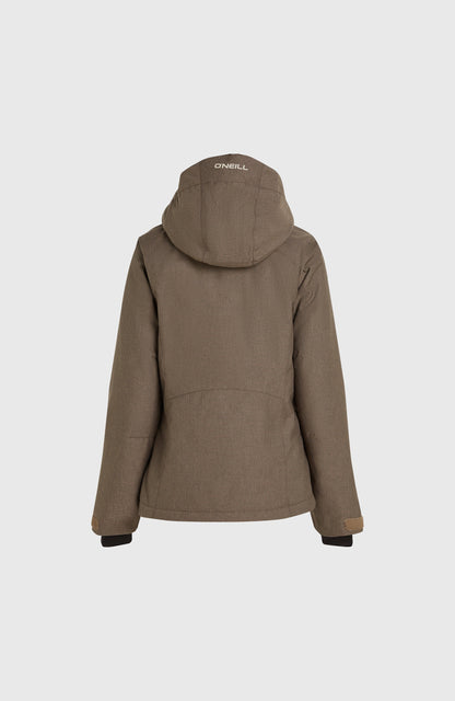 Stuvite Snow Jacket Women - Concrete