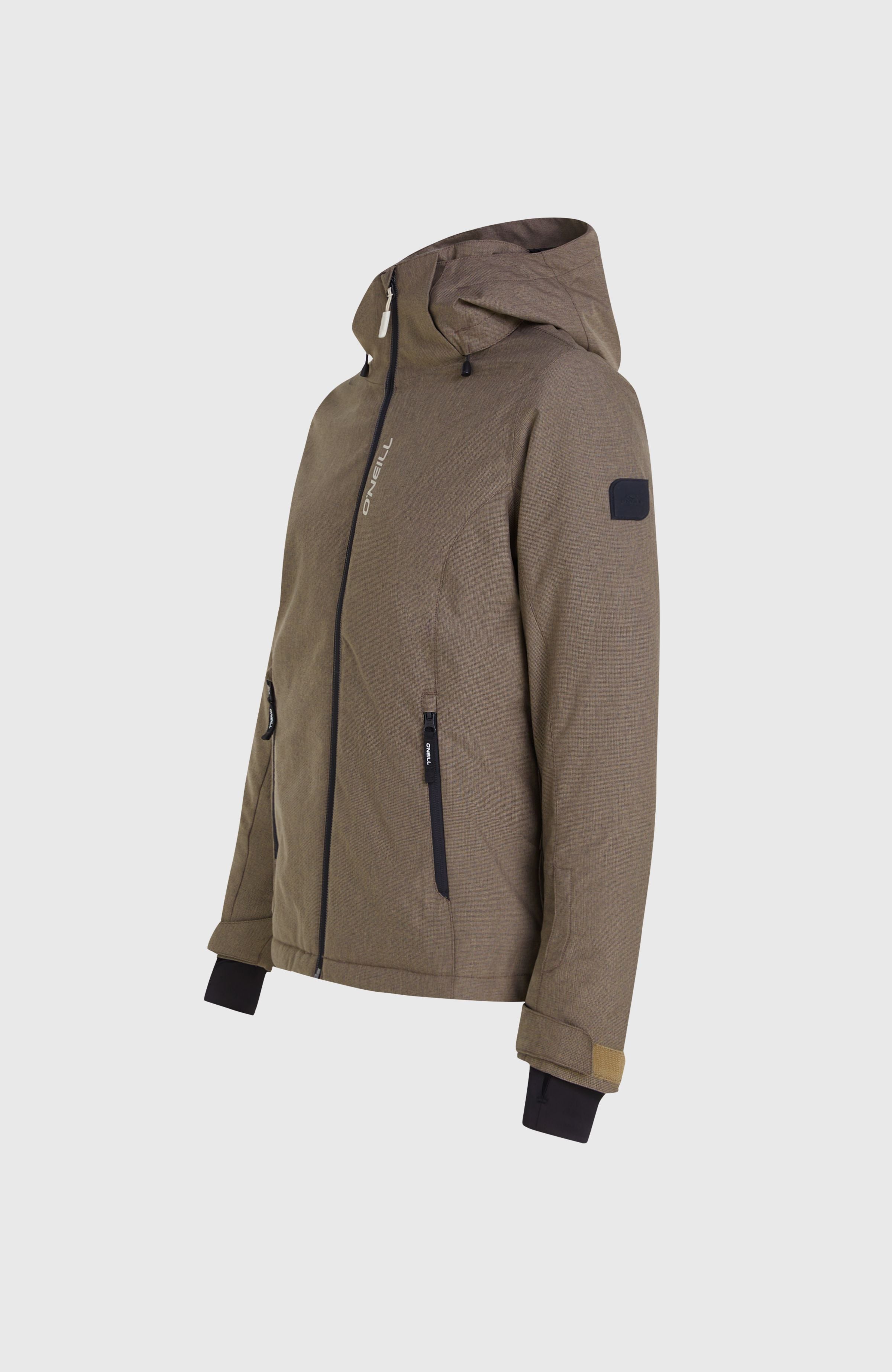 Stuvite Snow Jacket Women - Concrete