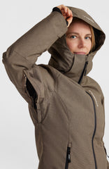 Stuvite Snow Jacket Women - Concrete