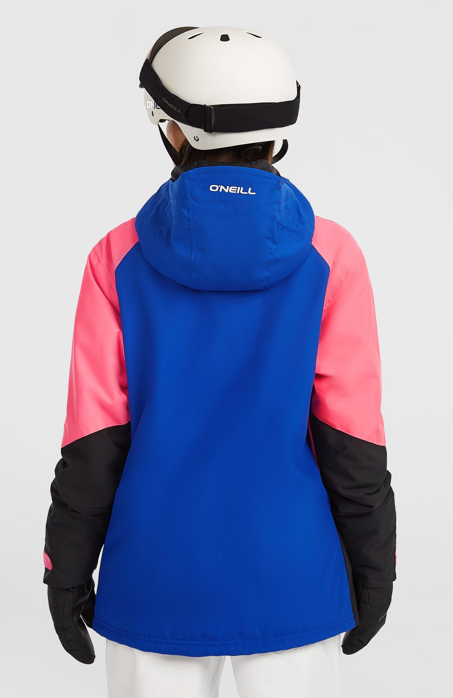 FWC'Play Asymmetric Snow Jacket Women - Active Blue Colour Block