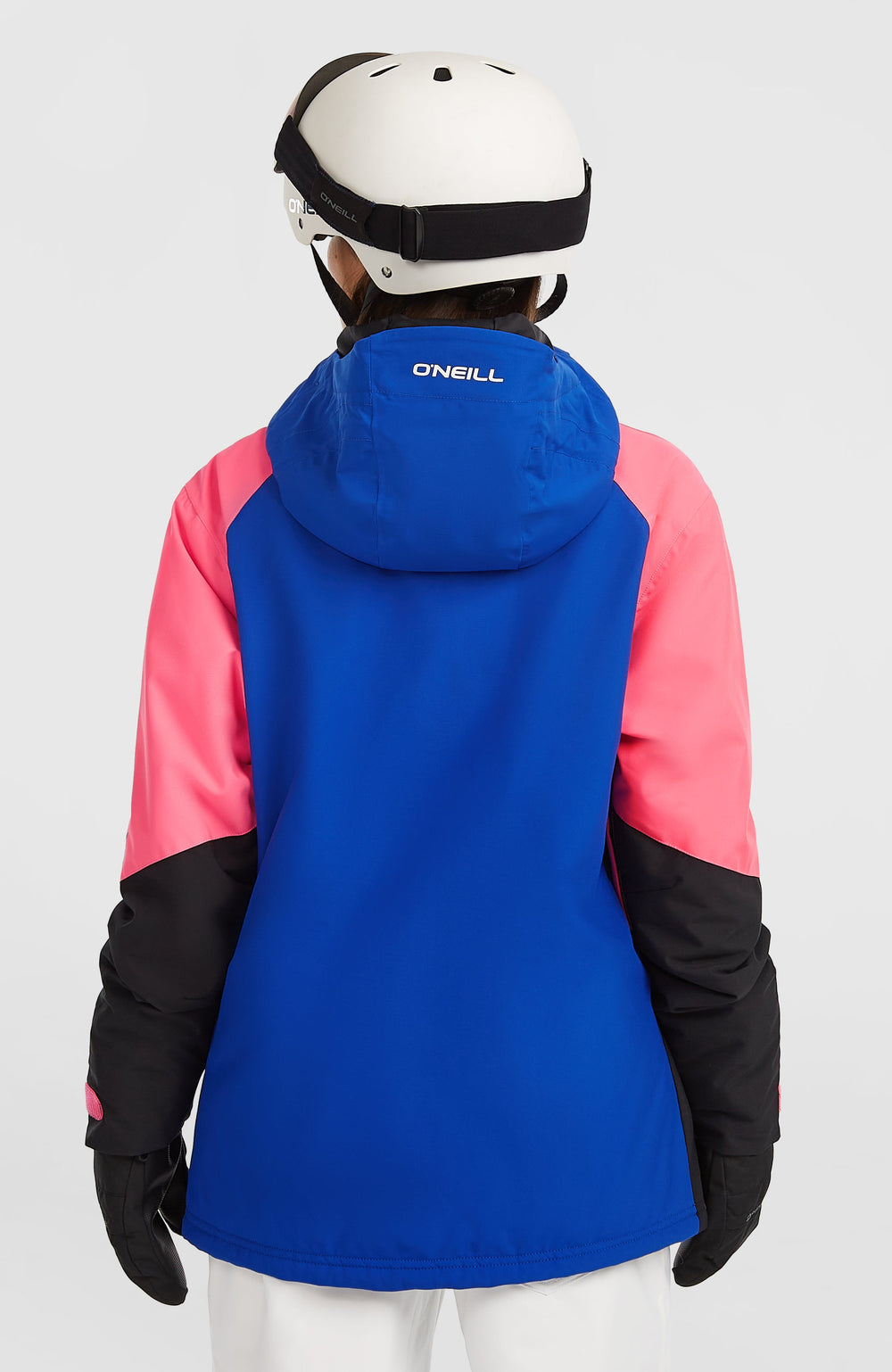 FWC'Play Asymmetric Snow Jacket Women - Active Blue Colour Block