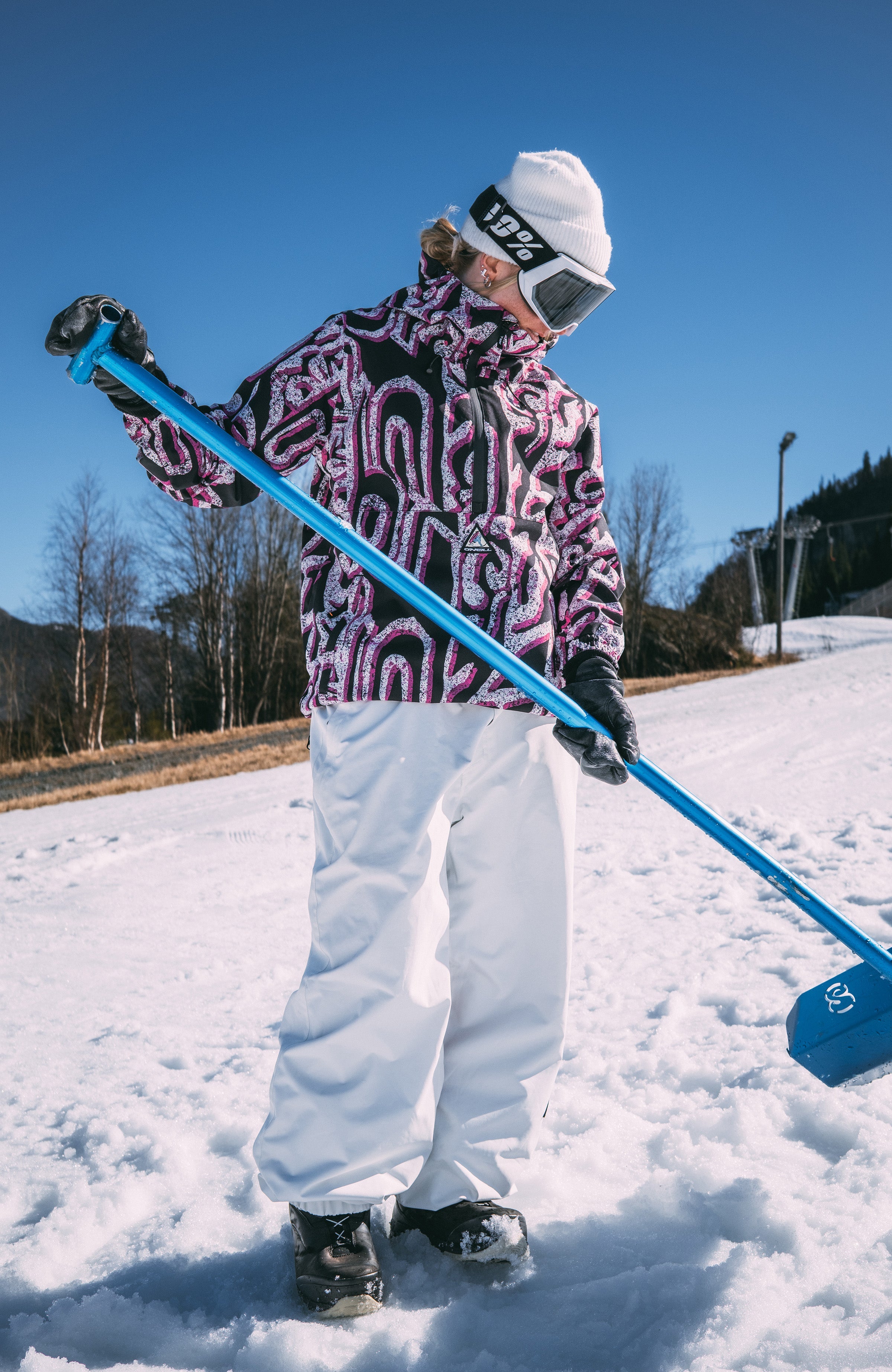 FWC'Play Park Anorak Snow Jacket Women - White Legacy
