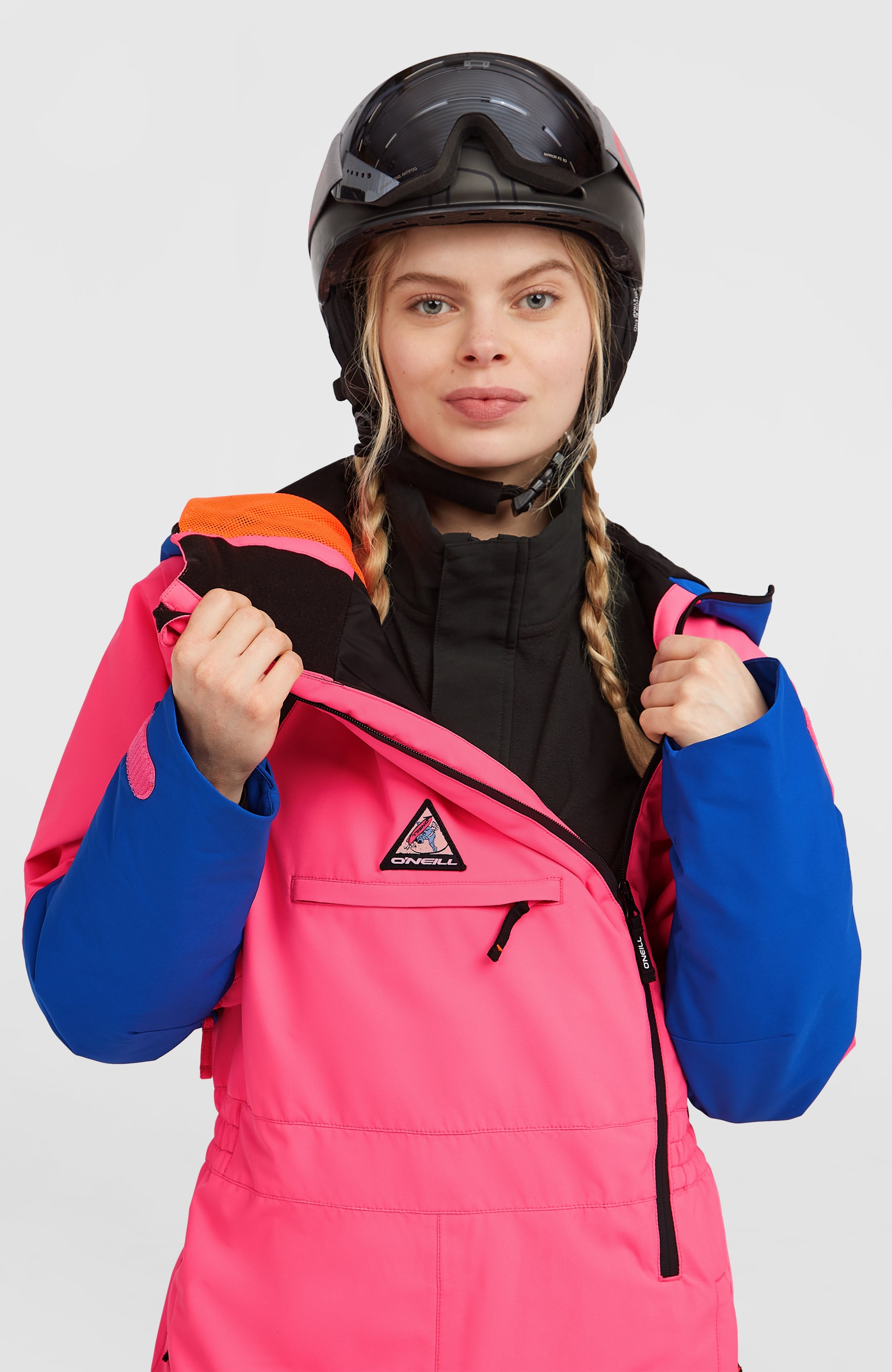 FWC'Play Snowsuit Women - Skater Pink Colour Block