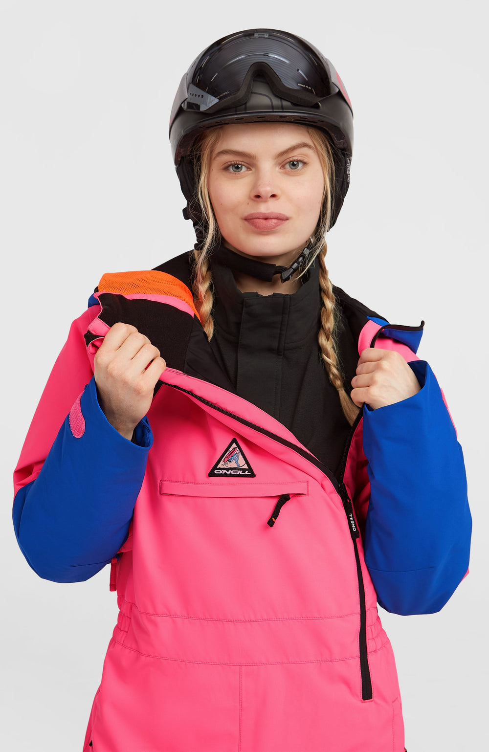 FWC'Play Snowsuit Women - Skater Pink Colour Block