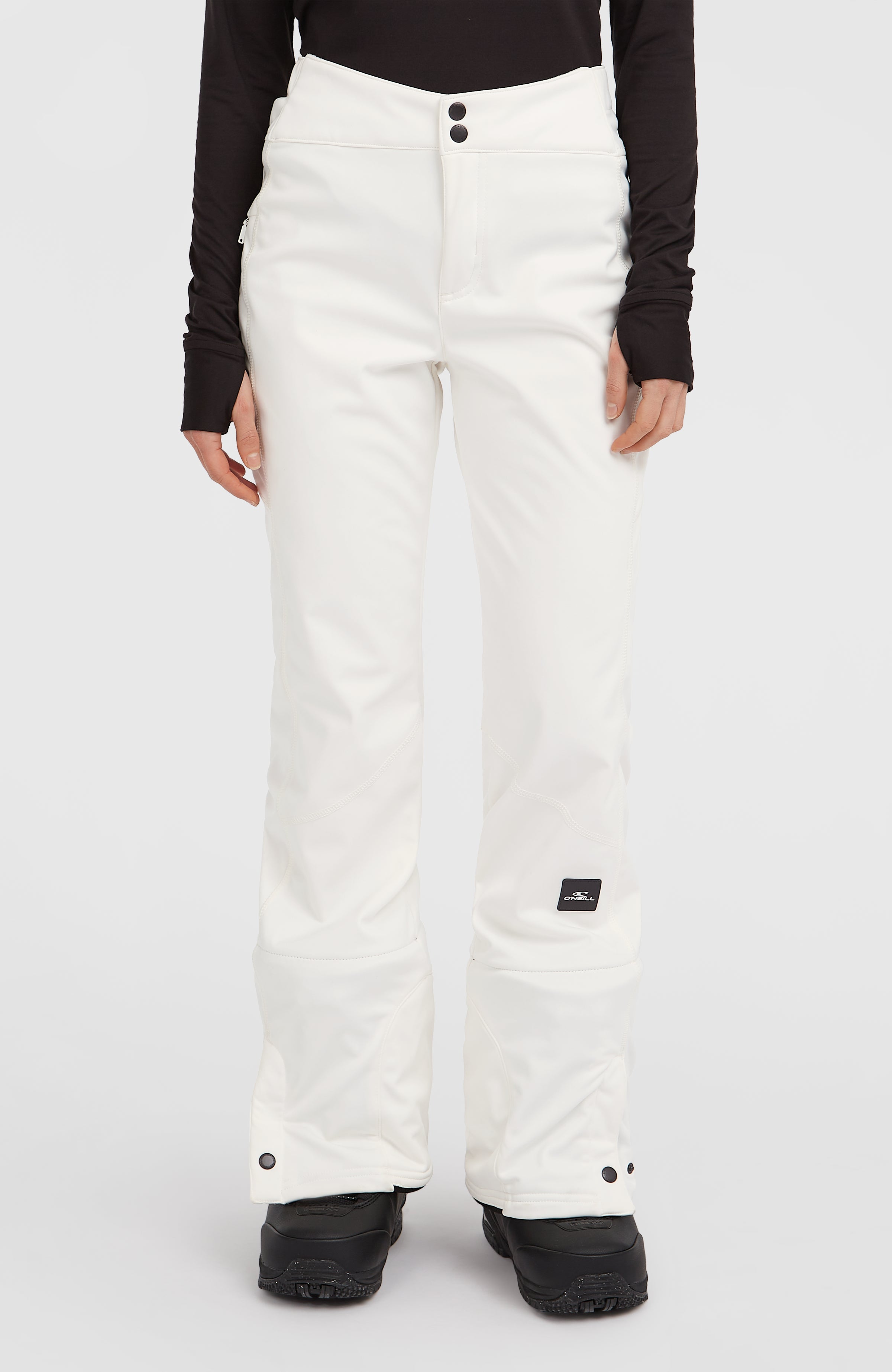 FWC'Cruz Softshell Snow Pants Women - Snow White