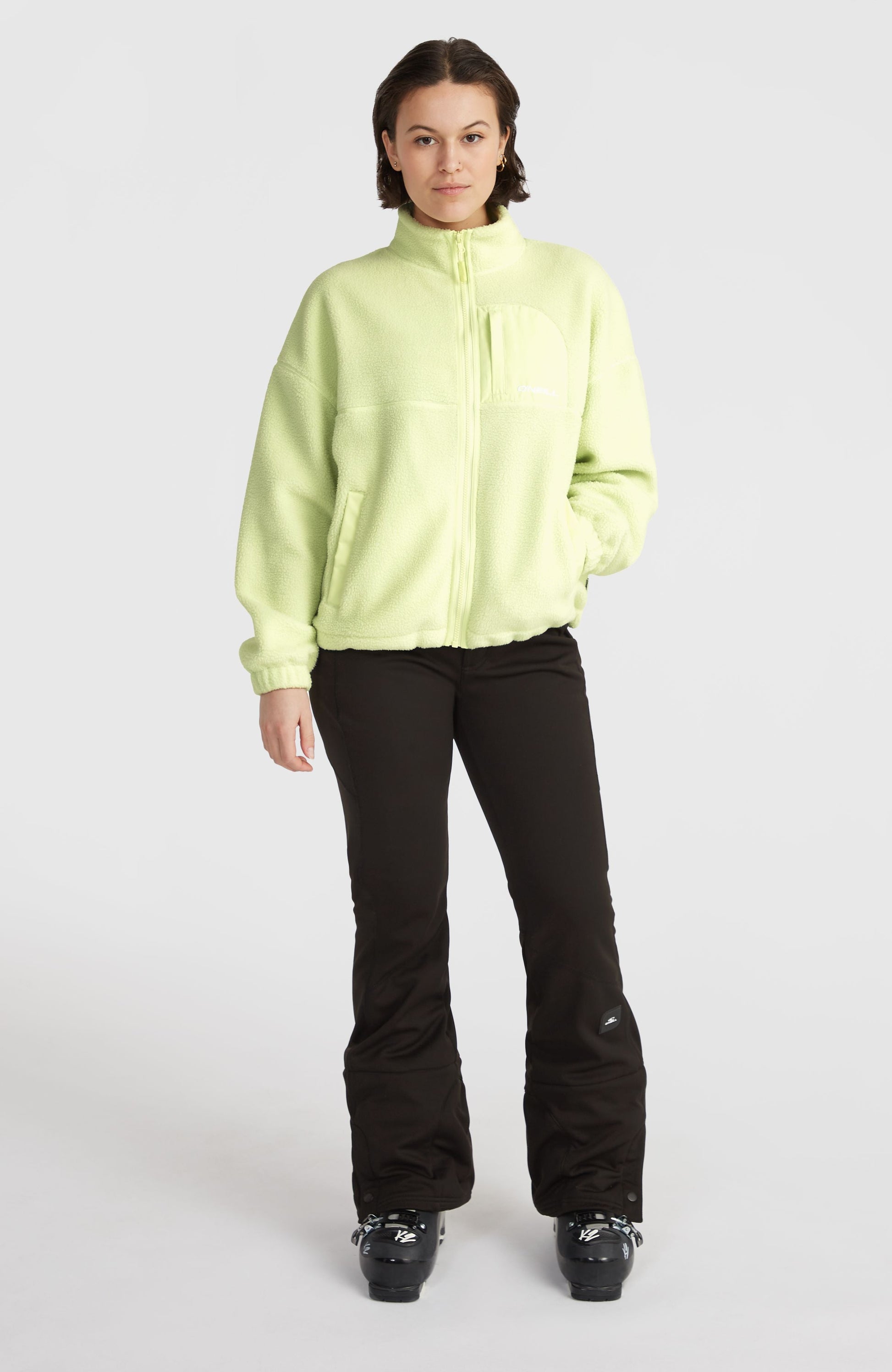Blessed Softshell Hybrid Skinny Snow Pants Women - Black Out