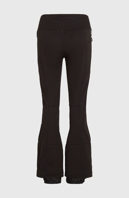 Blessed Softshell Hybrid Skinny Snow Pants Women - Black Out