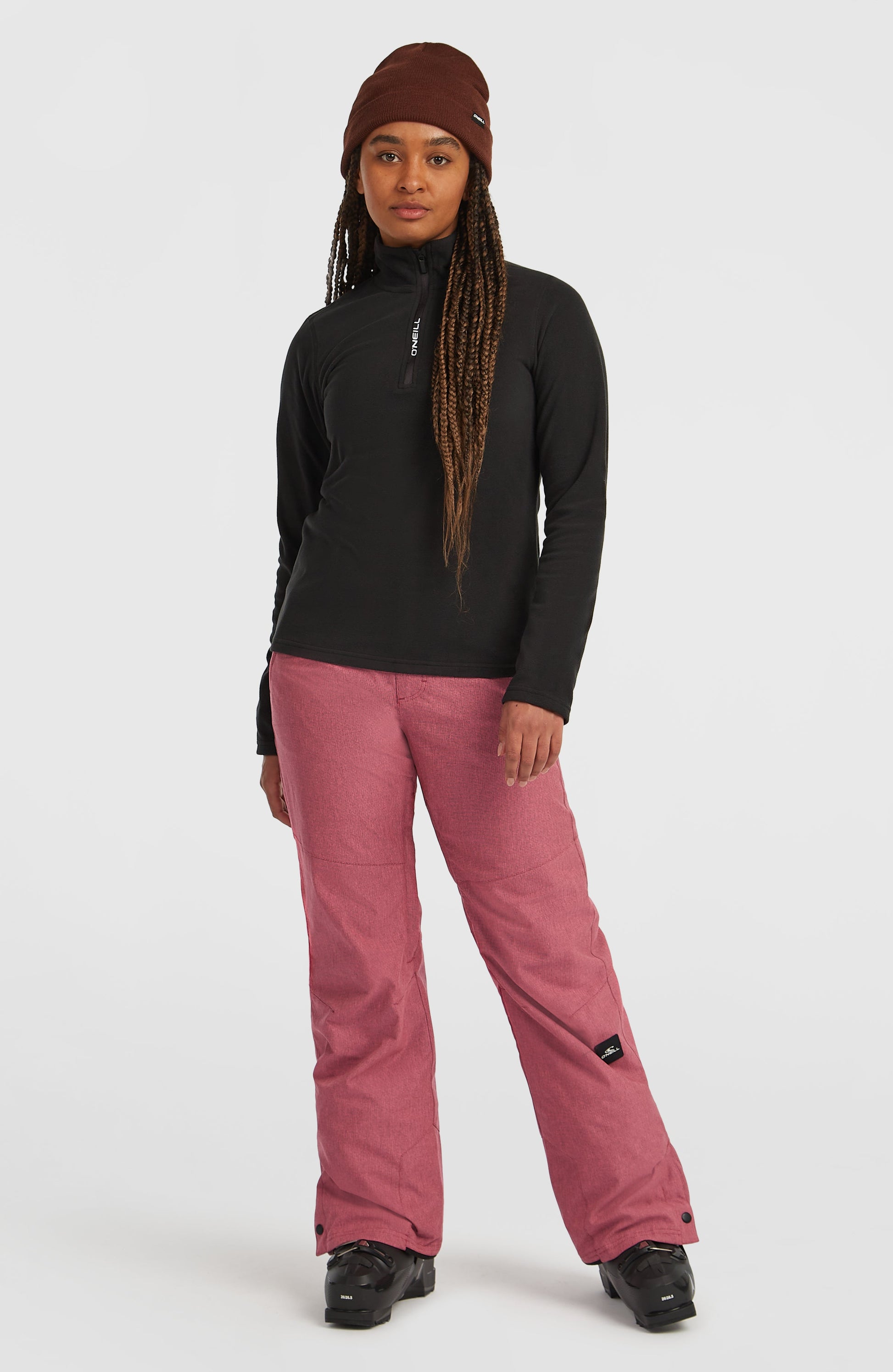 FWC'Cruz Melange Snow Pants Women - Skater Pink