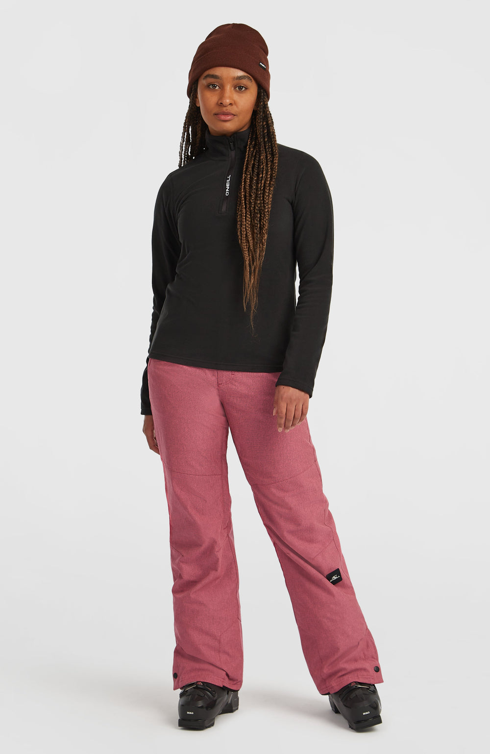 FWC'Cruz Melange Snow Pants Women - Skater Pink