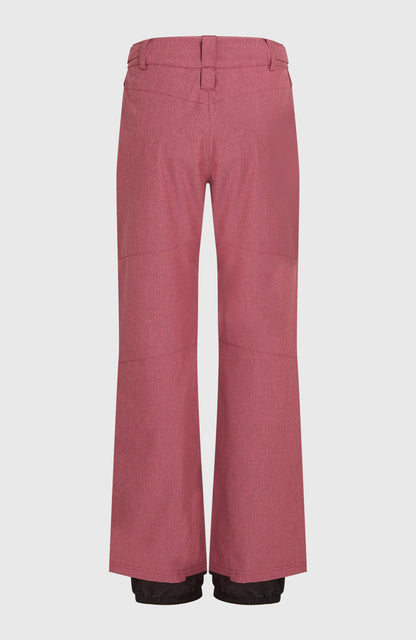FWC'Cruz Melange Snow Pants Women - Skater Pink