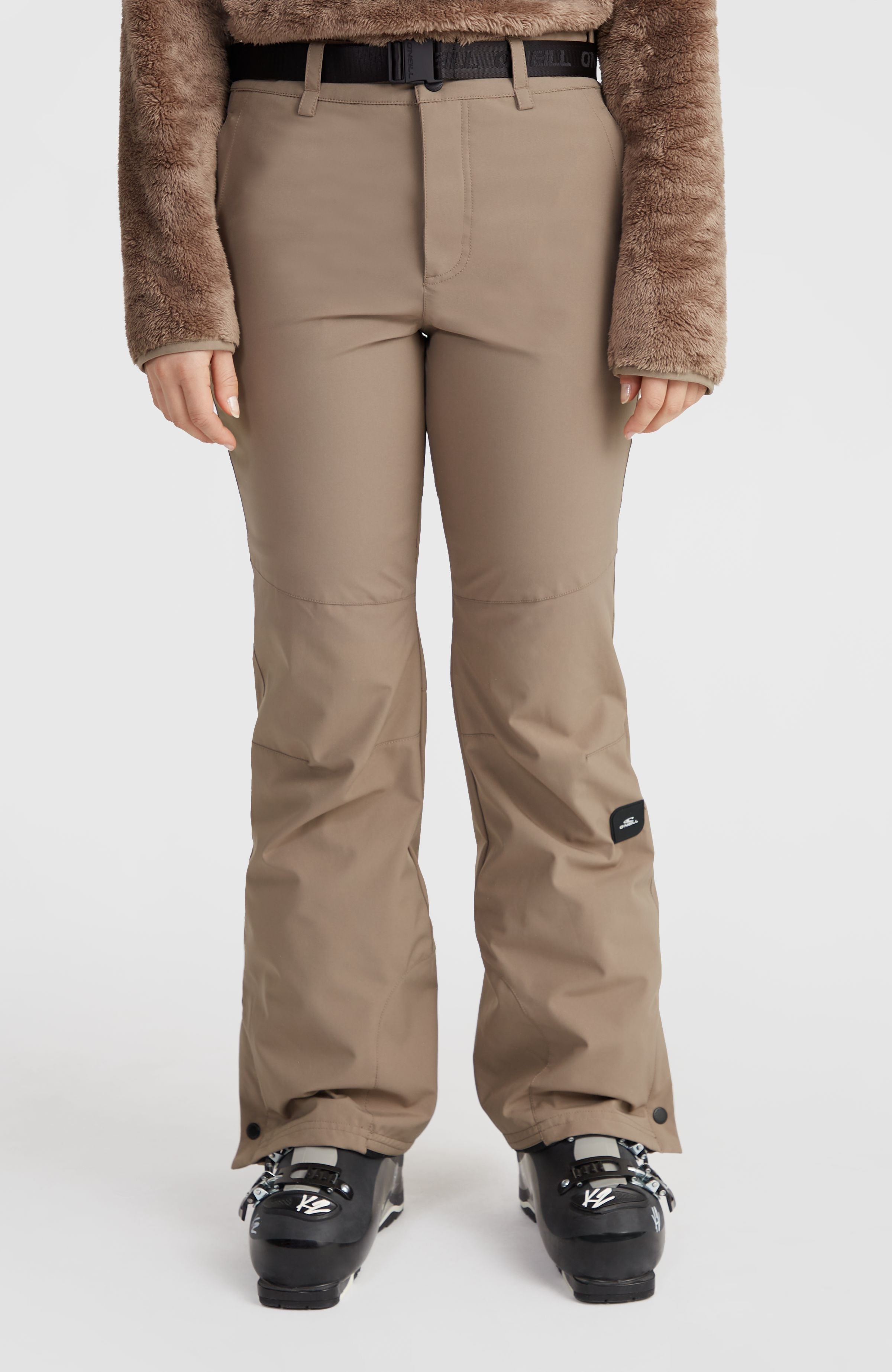 Star Slim Snow Pants Women - Concrete