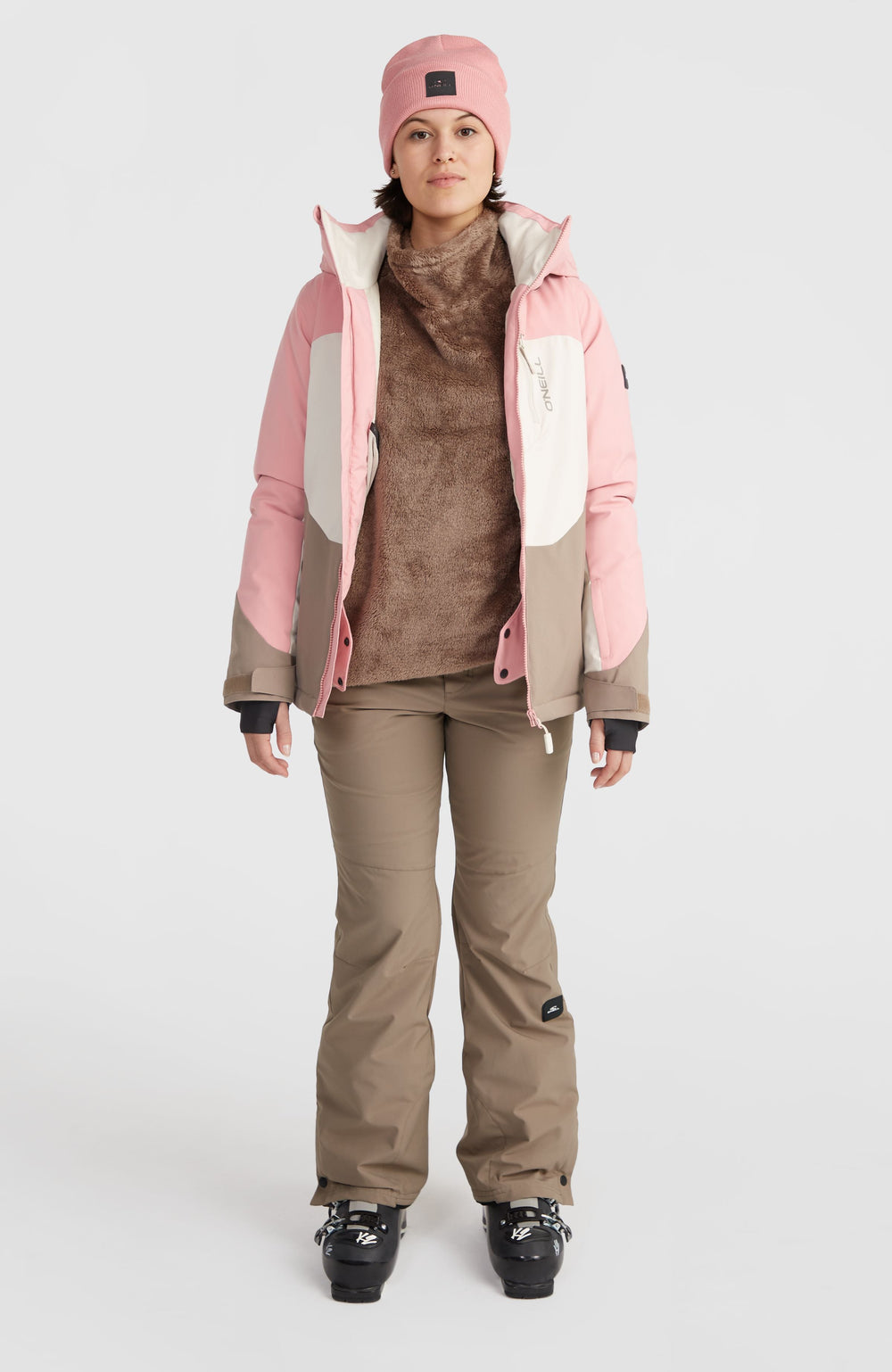 Star Slim Snow Pants Women - Concrete