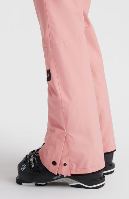 Star Slim Snow Pants Women - Genuine Pink