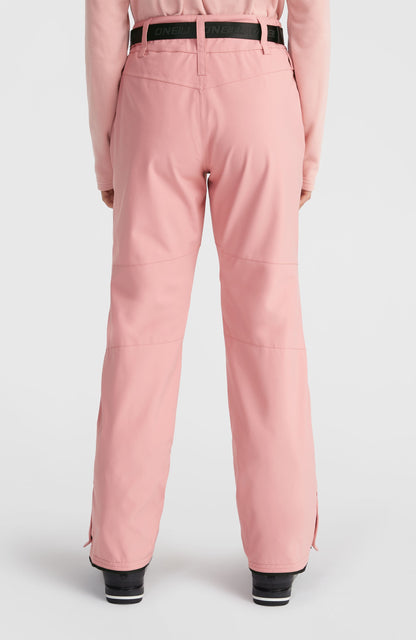 Star Slim Snow Pants Women - Genuine Pink