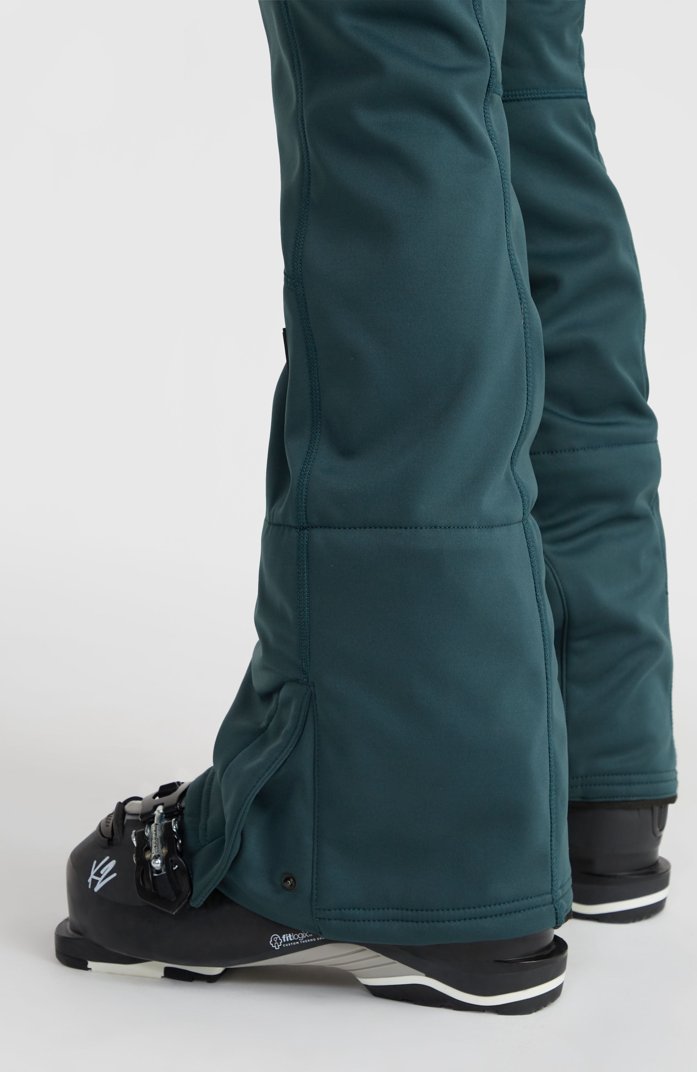 Blessed Softshell Hybrid Skinny Snow Pants Women - Alma Steel