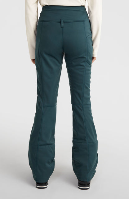 Blessed Softshell Hybrid Skinny Snow Pants Women - Alma Steel