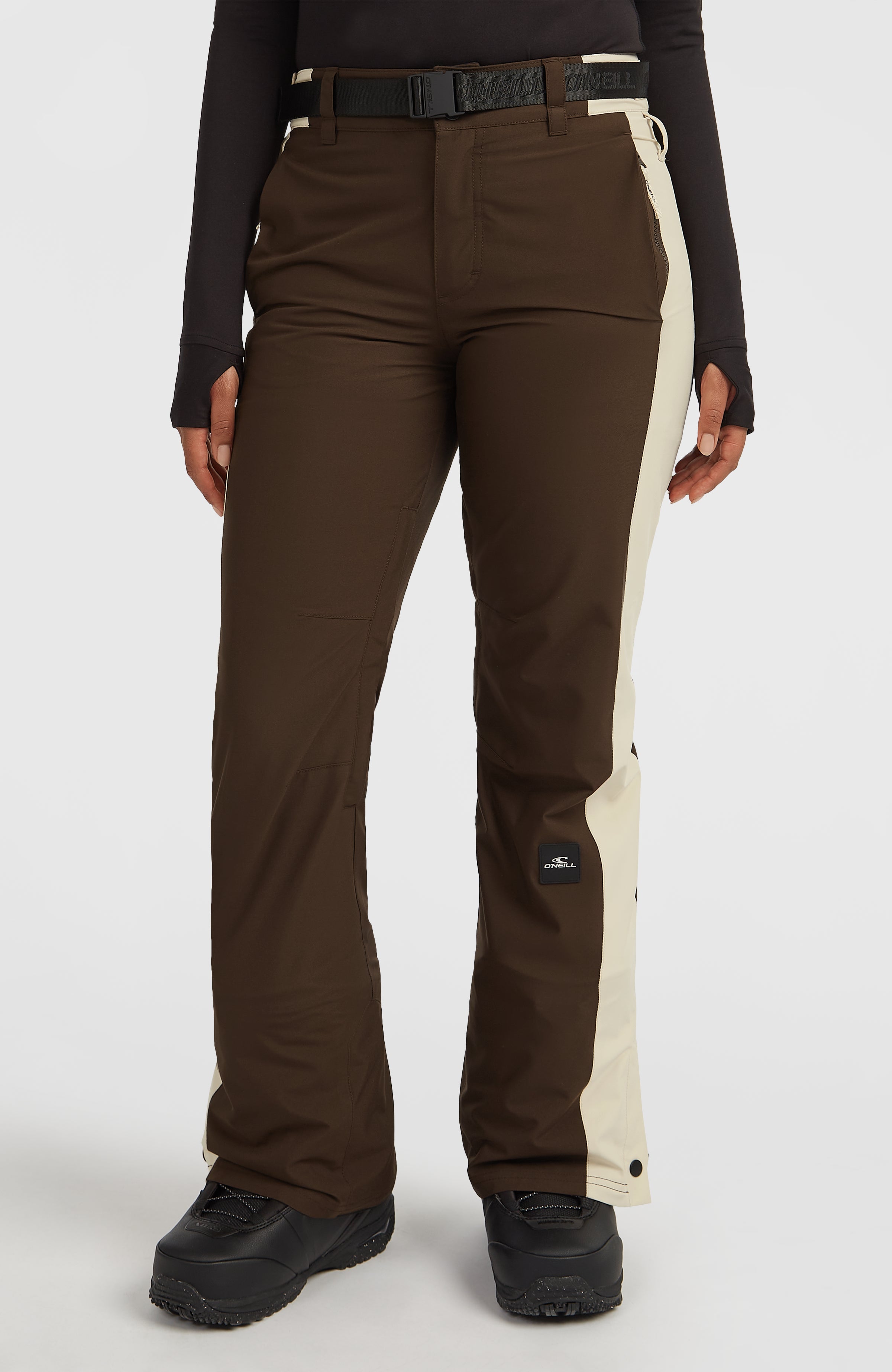 FWC'Cruz Duo Snow Pants Women - Coffee Bean Colour Block