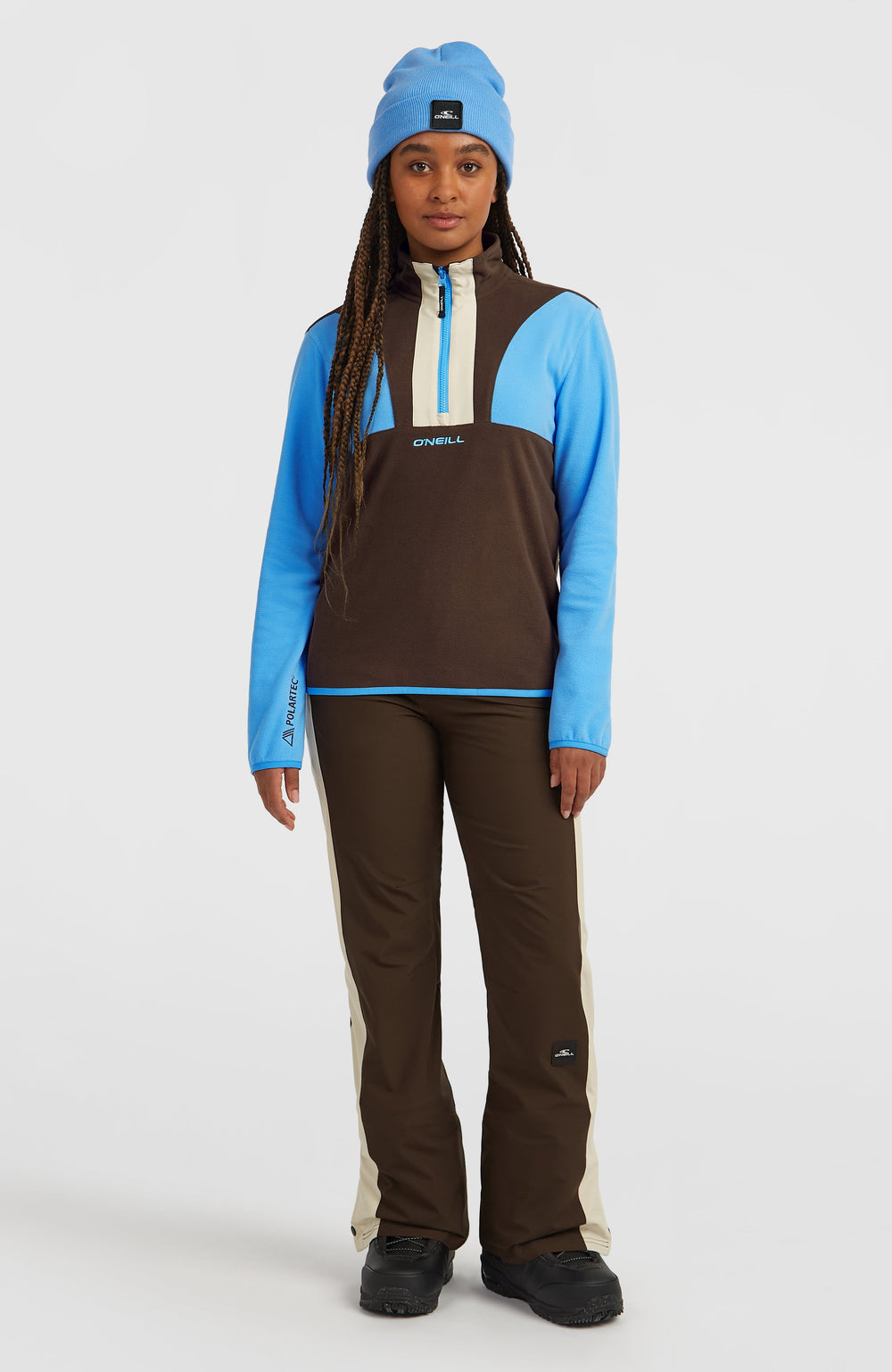 FWC'Cruz Duo Snow Pants Women - Coffee Bean Colour Block