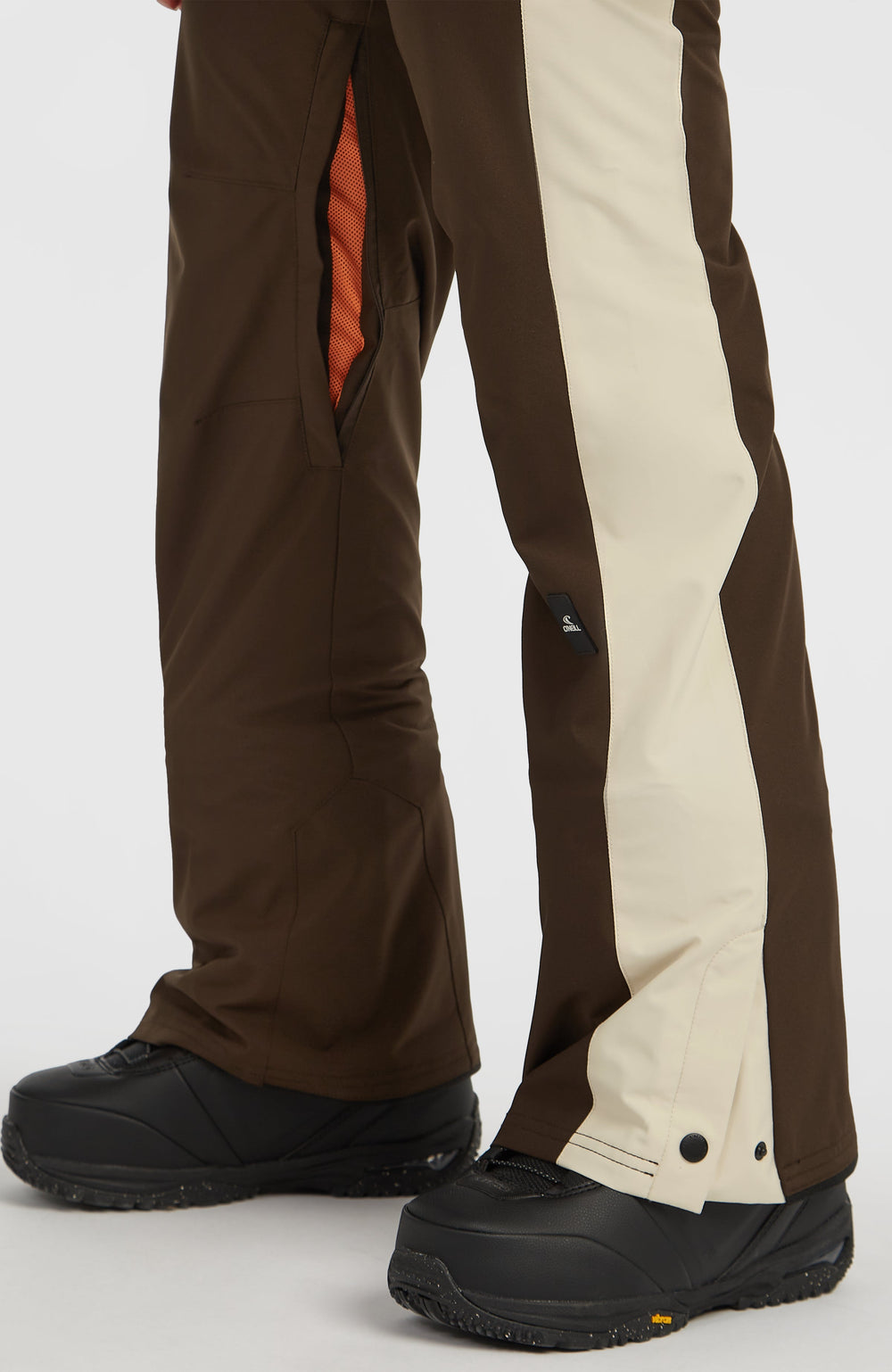 FWC'Cruz Duo Snow Pants Women - Coffee Bean Colour Block