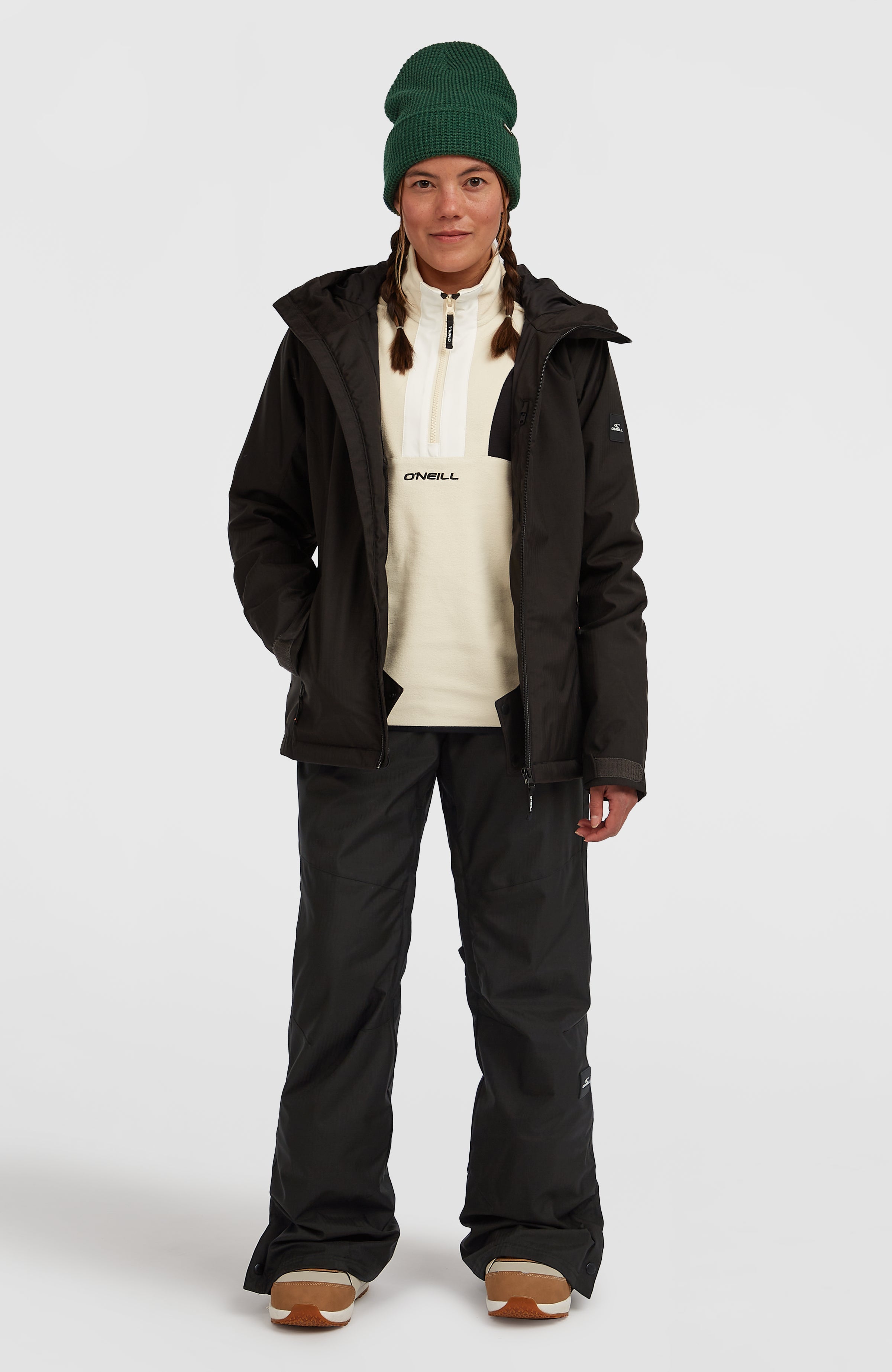 FWC'Cruz Melange Snow Pants Women - Raven