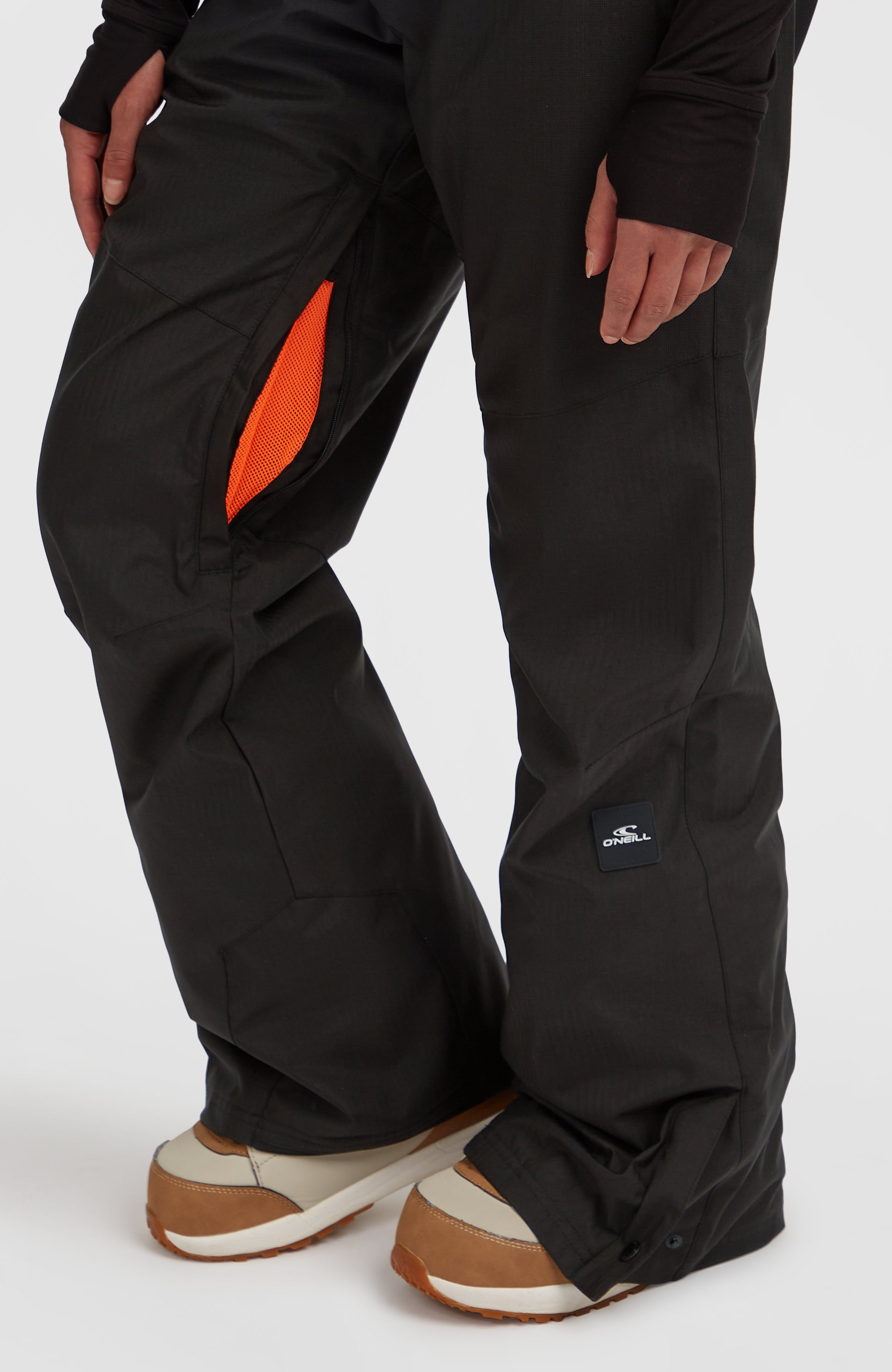 FWC'Cruz Melange Snow Pants Women - Raven