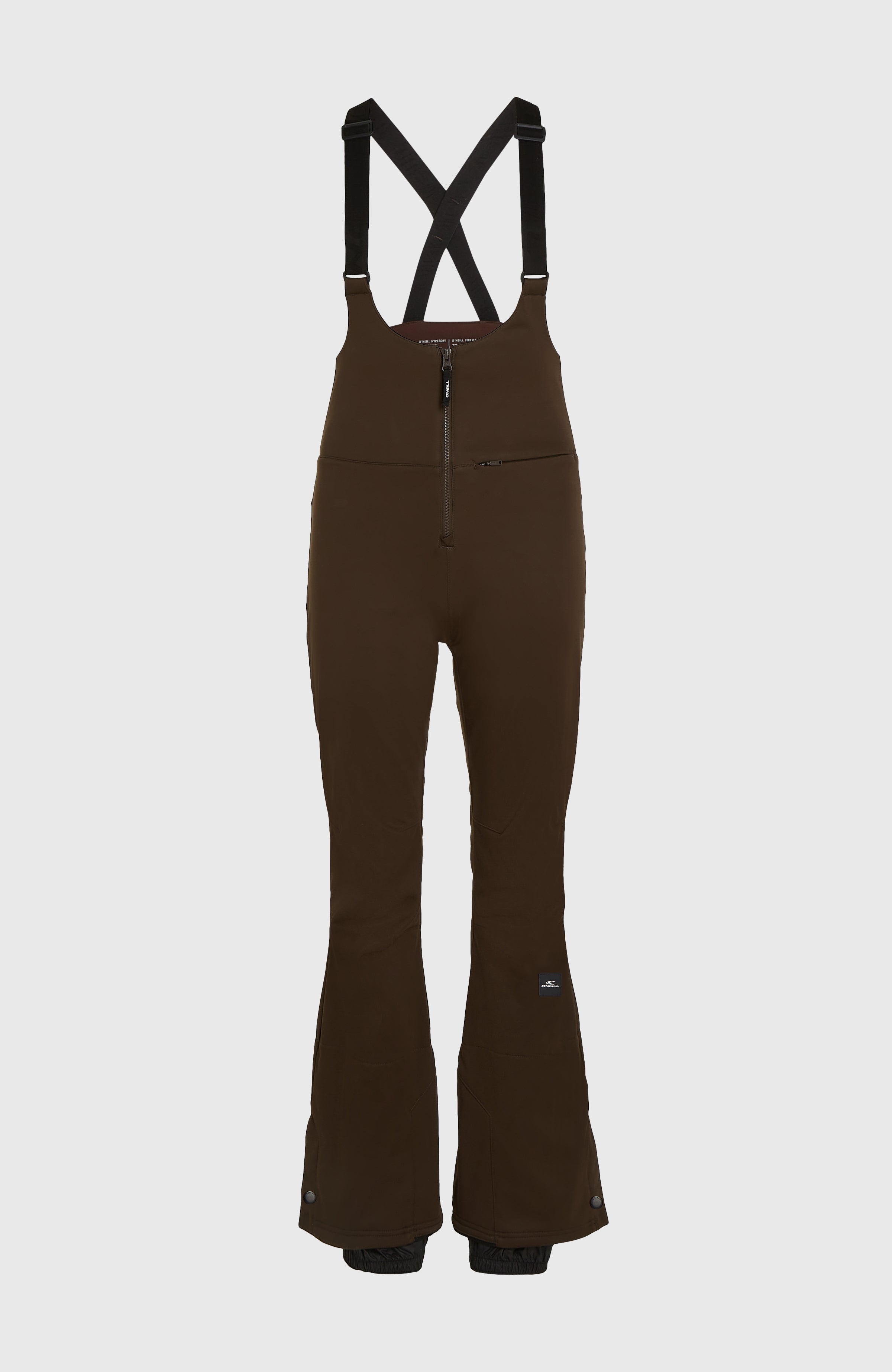 FWC'Cruz Softshell Suspender Snow Pants Women - Coffee Bean