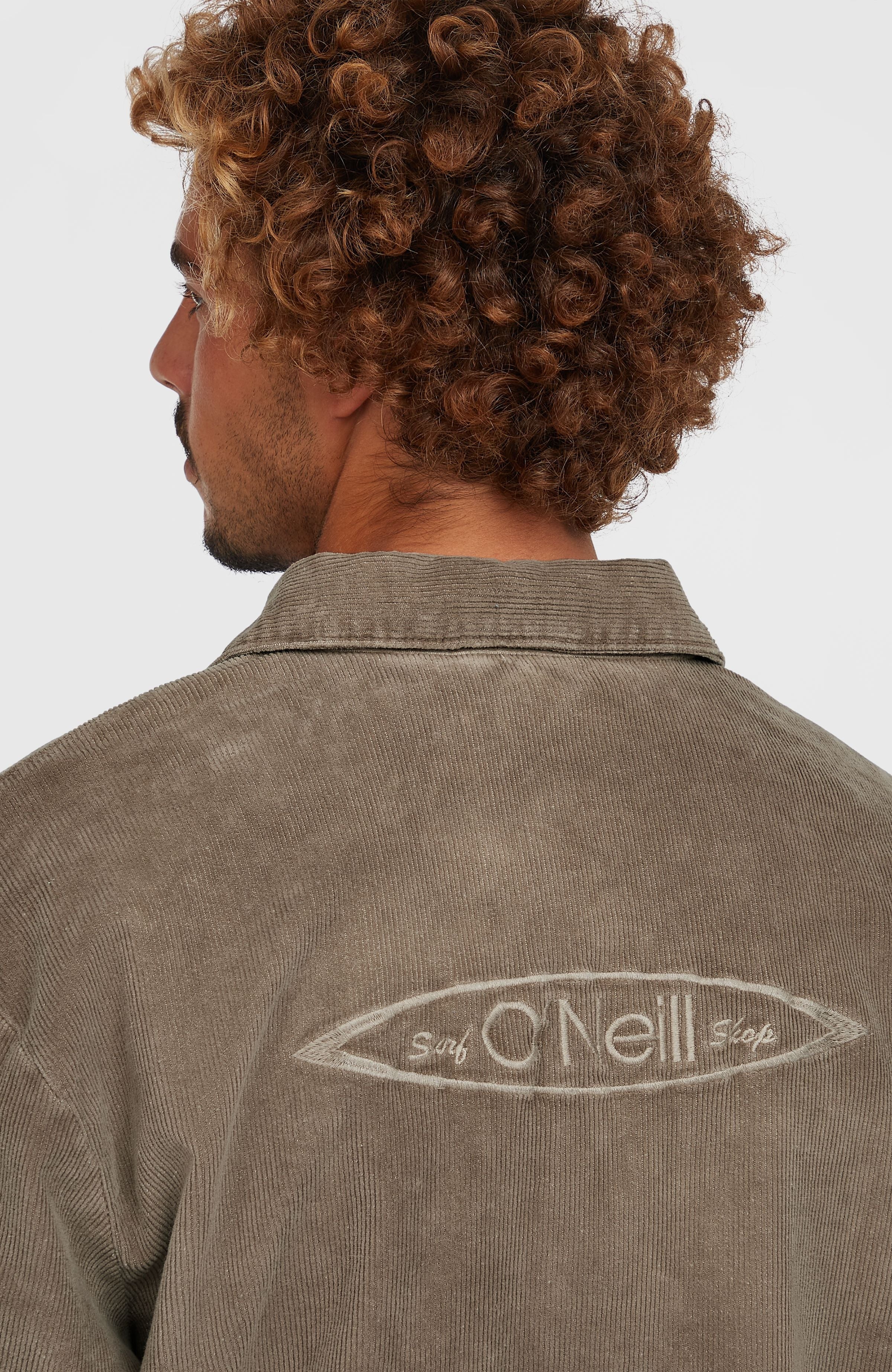 Cord Coach Jacket Men - Pure Cashmere