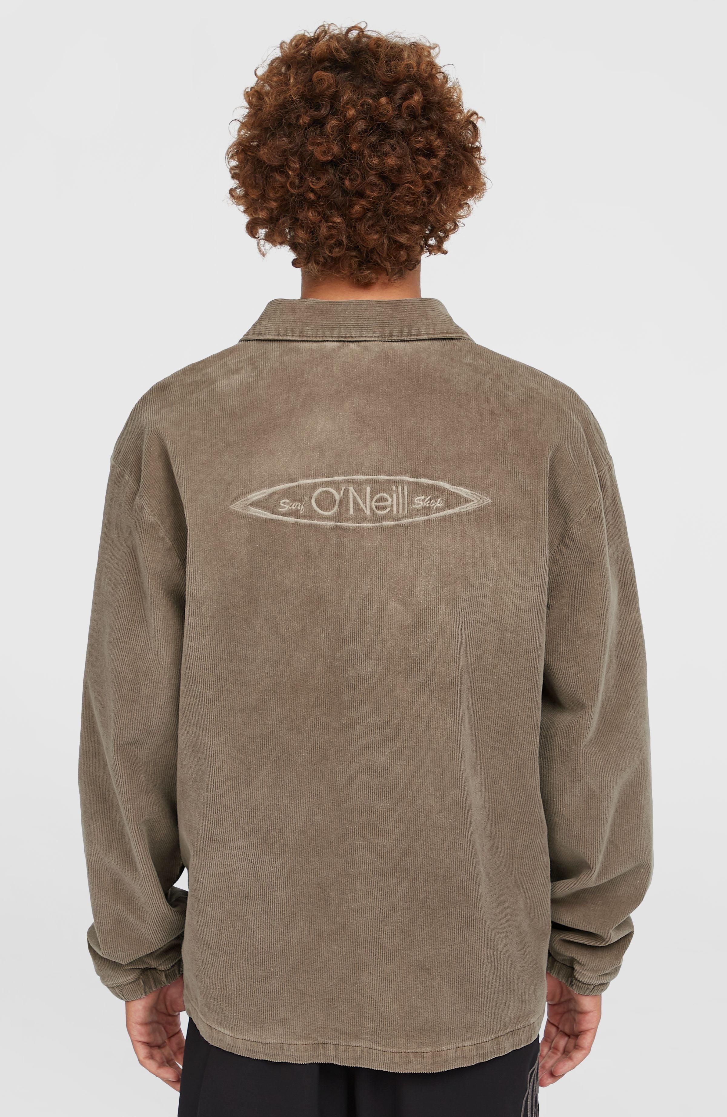 Cord Coach Jacket Men - Pure Cashmere