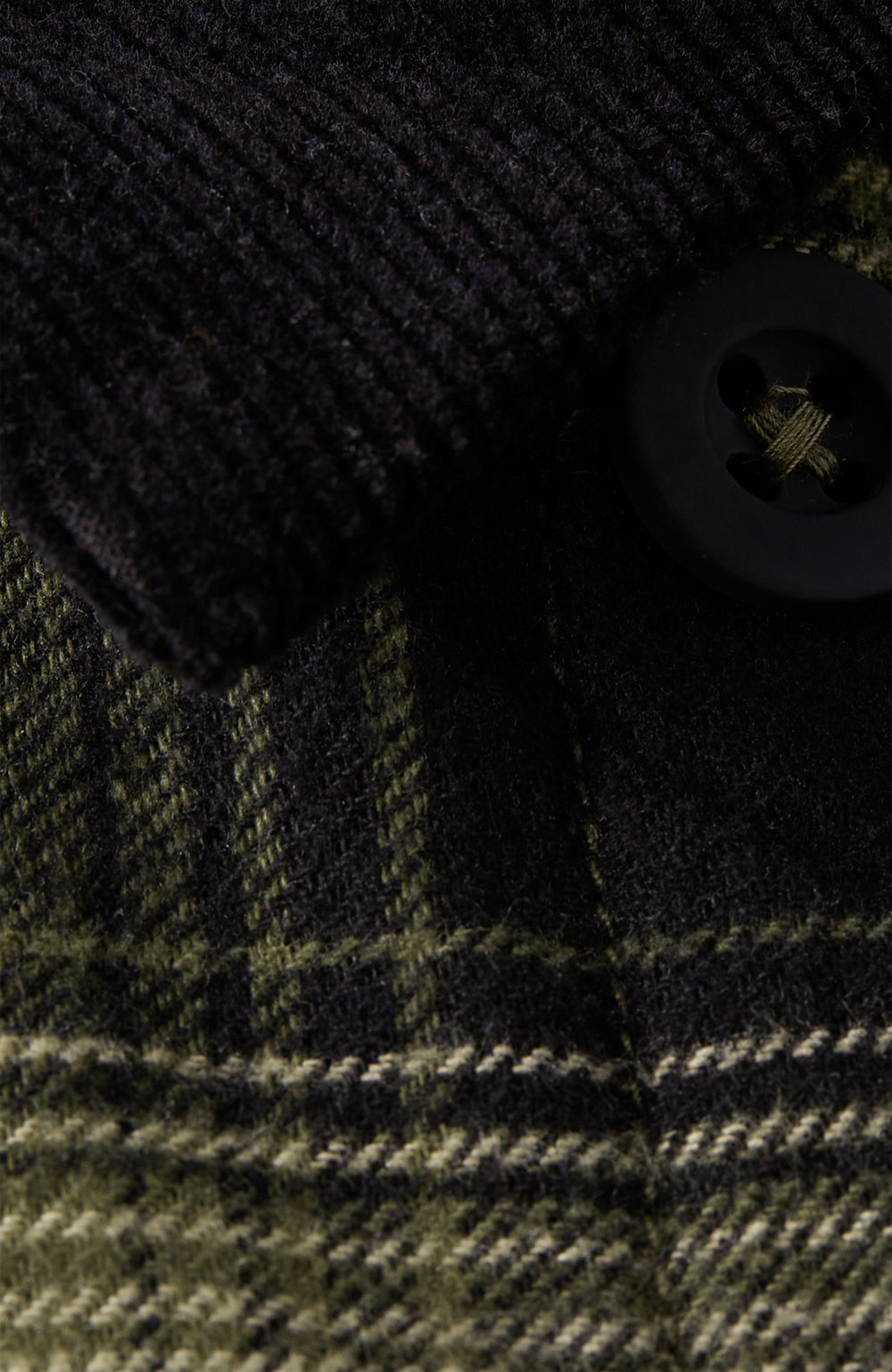 Fleece-Lined Jacket Men - Green Check Small