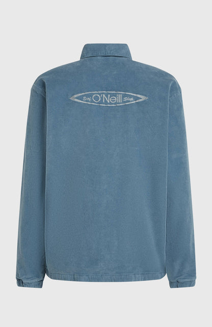 Cord Coach Jacket Men - Copen Blue