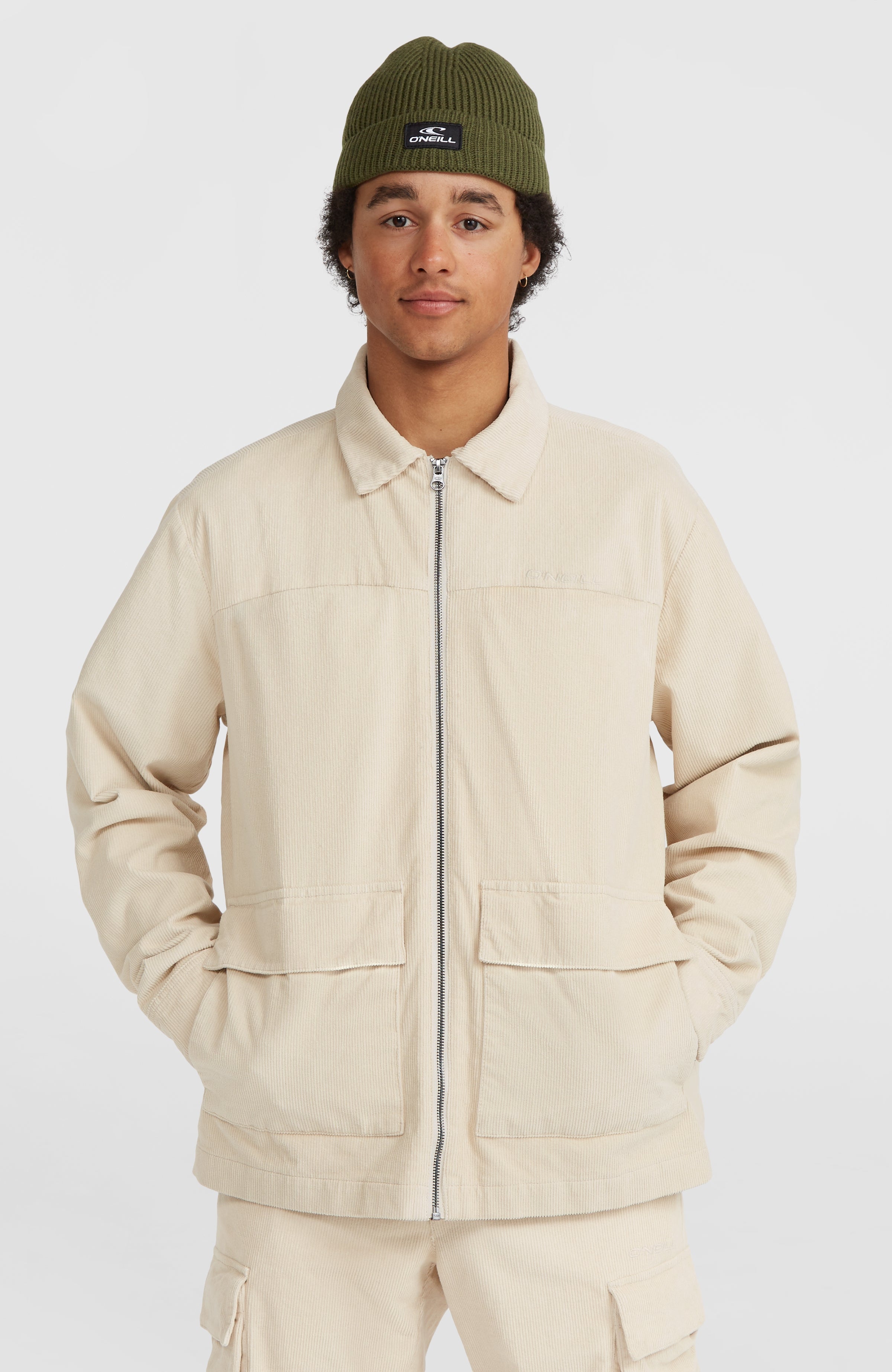Surf Heroes Cord Jacket Men - Atmosphere