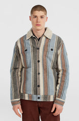 O'Riginals Fleece-Lined Jacket Men - Blue Vintage O'Neill Stripe