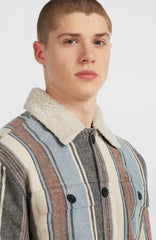 O'Riginals Fleece-Lined Jacket Men - Blue Vintage O'Neill Stripe