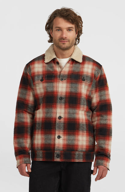 O'Riginals Fleece-Lined Jacket Men - Bonfire Check