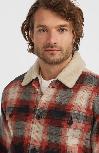O'Riginals Fleece-Lined Jacket Men - Bonfire Check