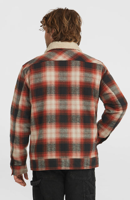 O'Riginals Fleece-Lined Jacket Men - Bonfire Check
