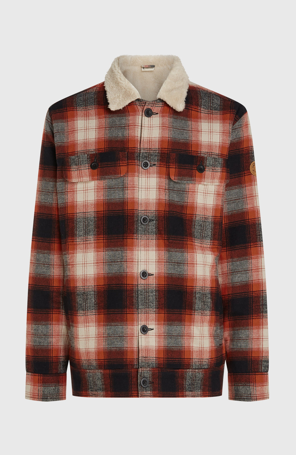 O'Riginals Fleece-Lined Jacket Men - Bonfire Check